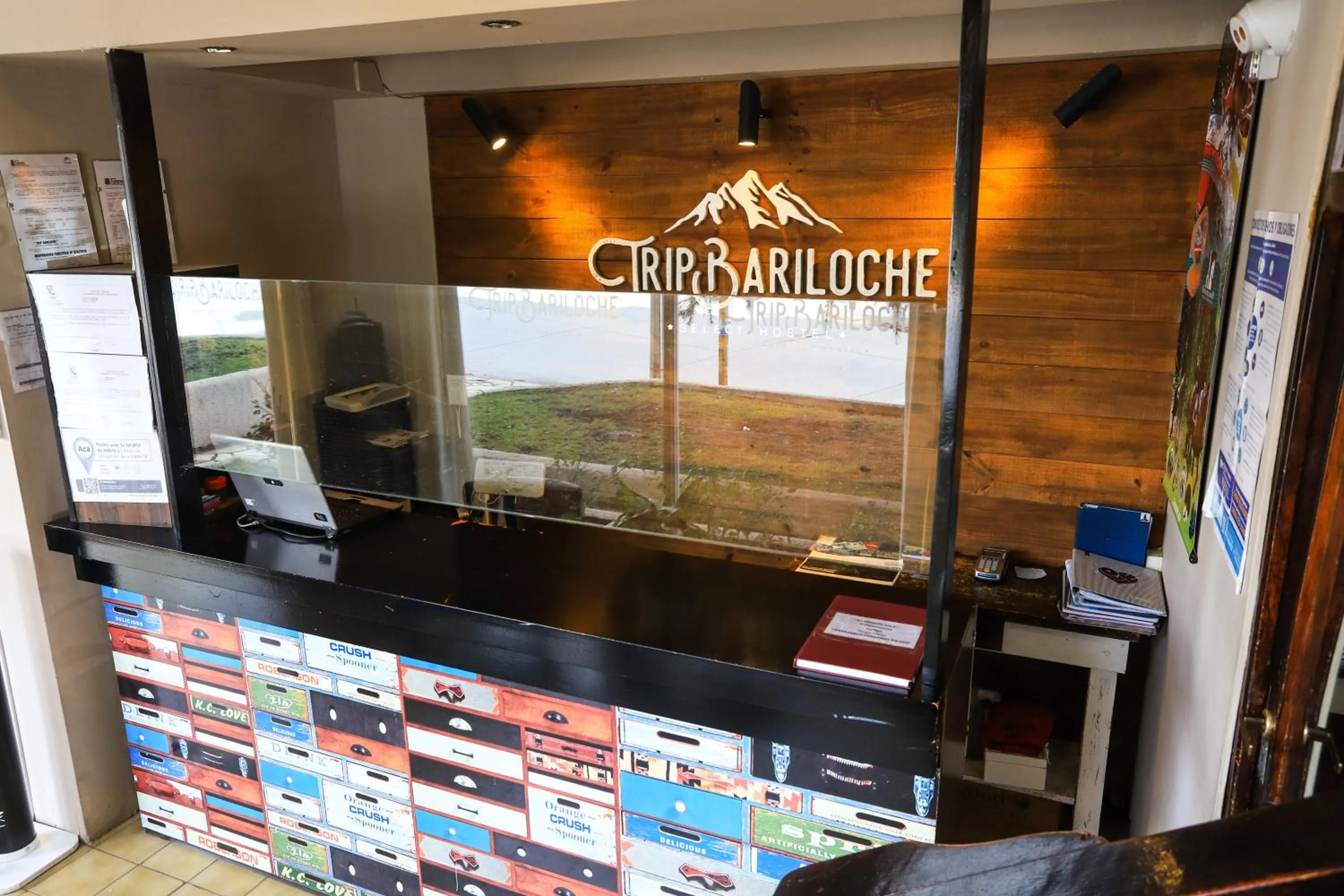 Lobby or reception in Trip Bariloche Select