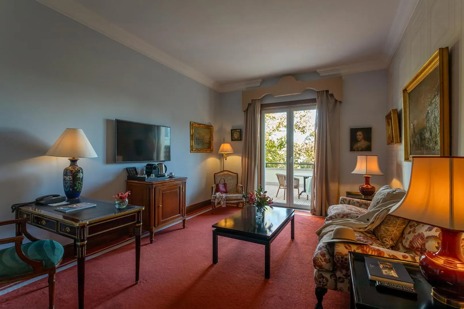 Living room in Pestana Palace Lisboa Hotel & National Monument - The Leading Hotels of the World