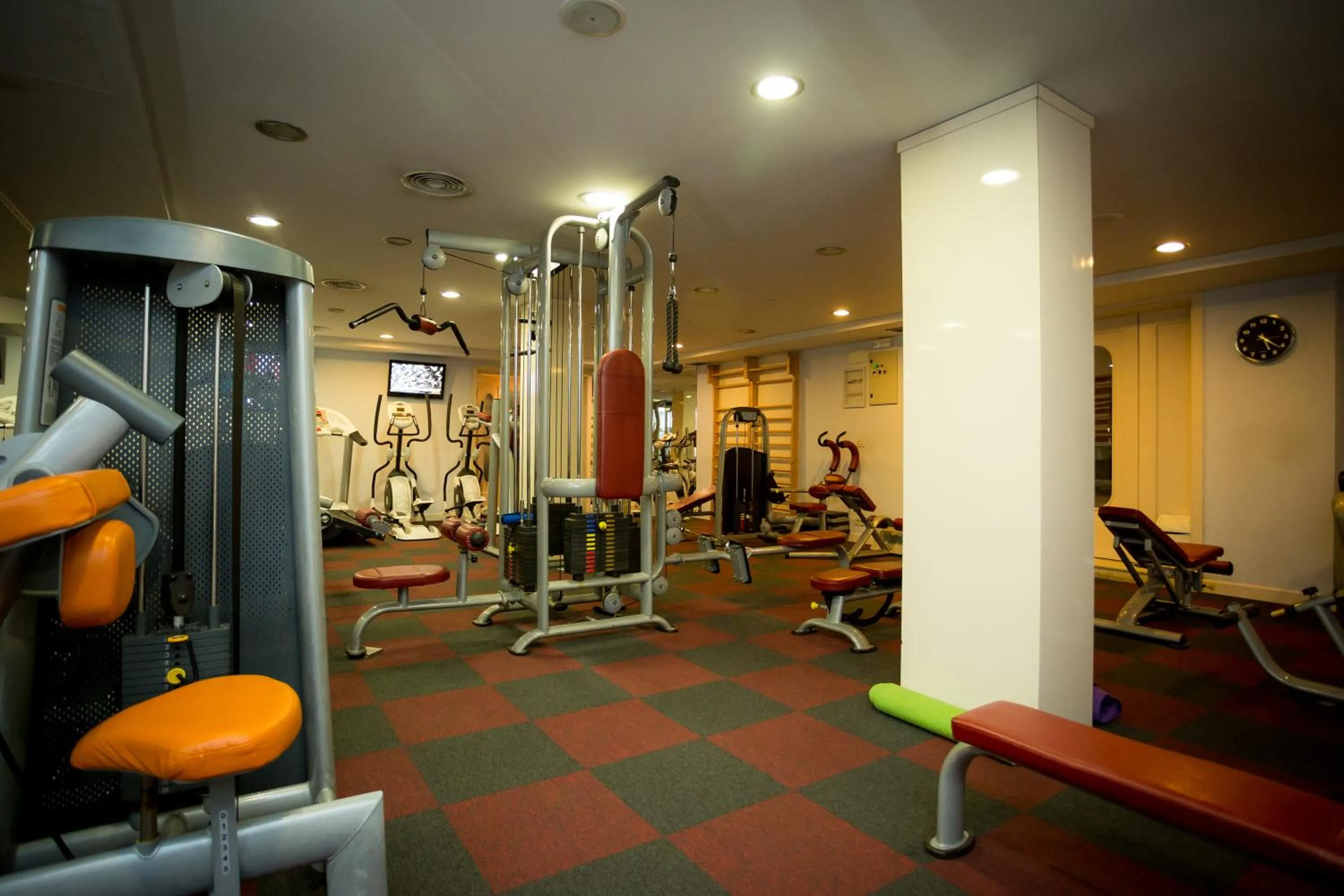 Fitness centre/facilities in Hotel Colosseo & Spa
