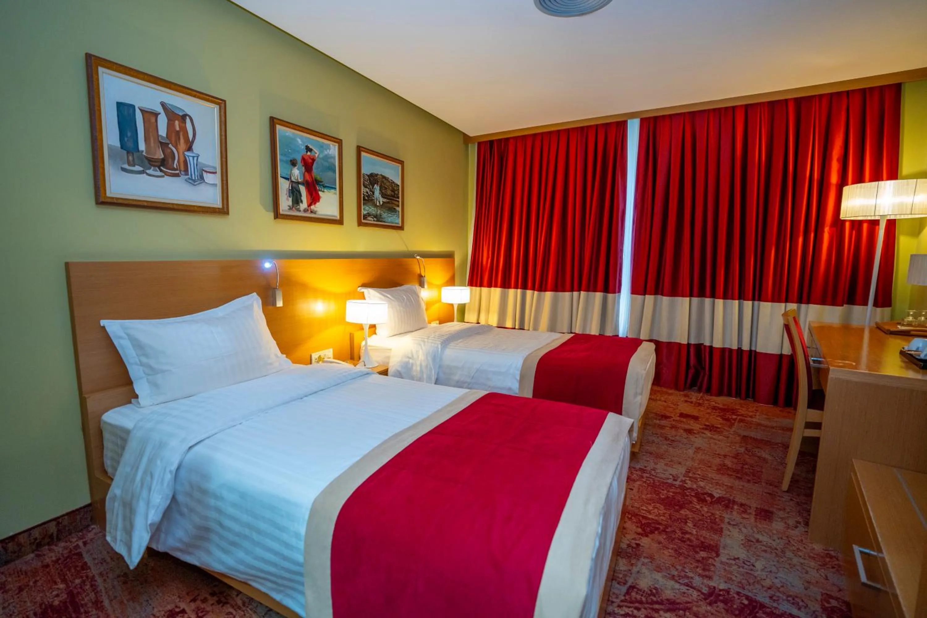 Bed in Hotel Colosseo & Spa