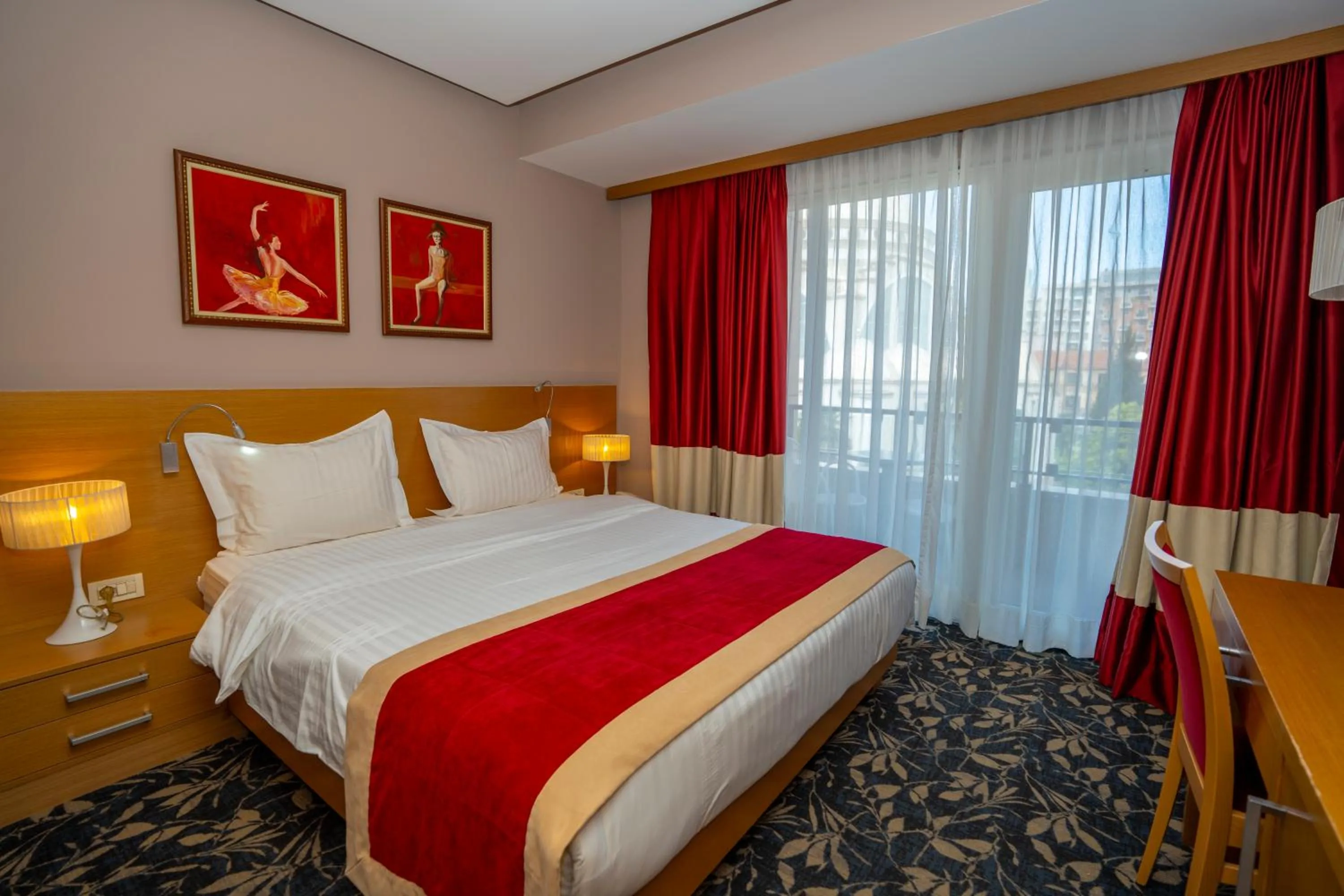 Bed in Hotel Colosseo & Spa