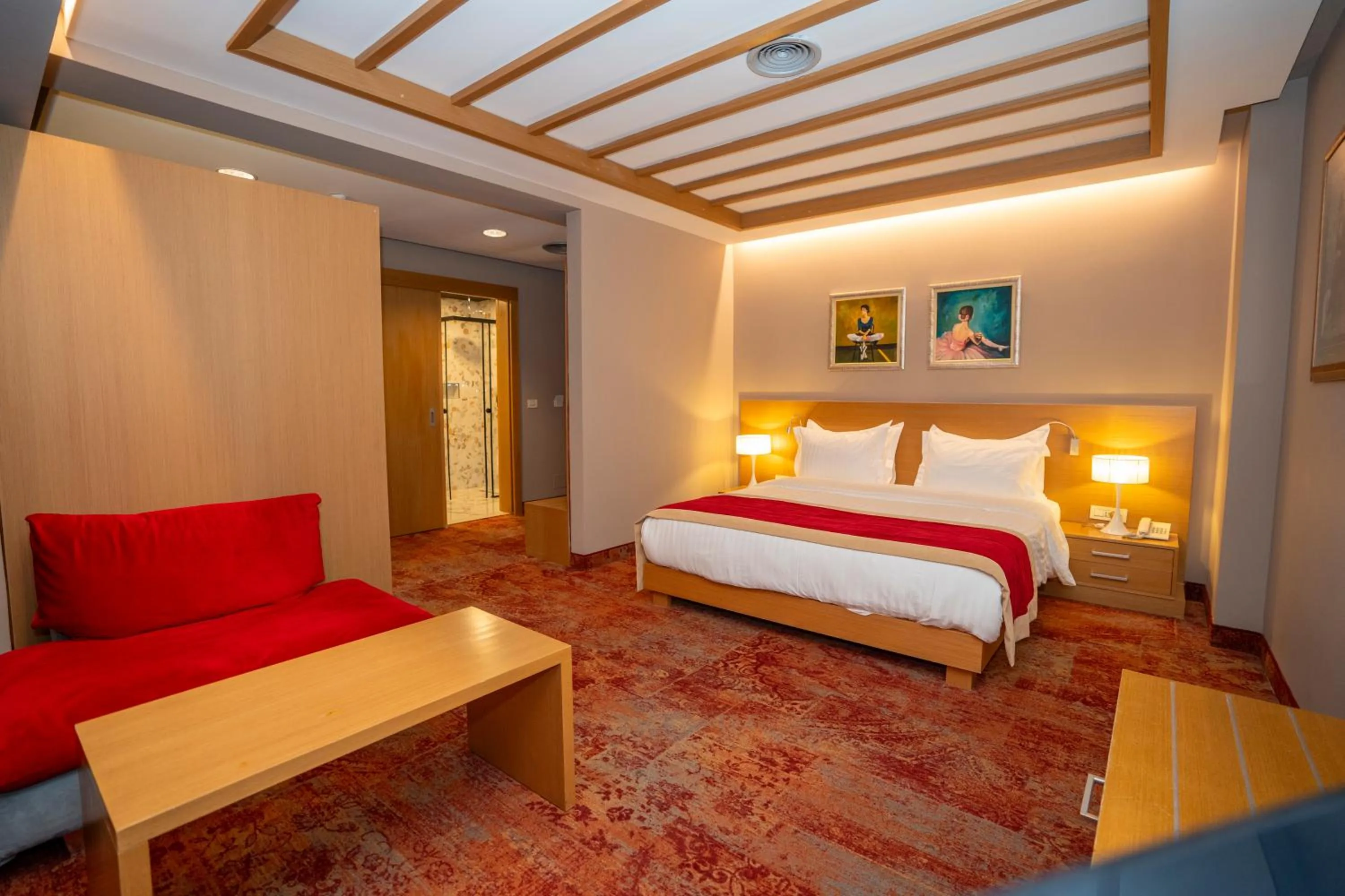 Bed in Hotel Colosseo & Spa