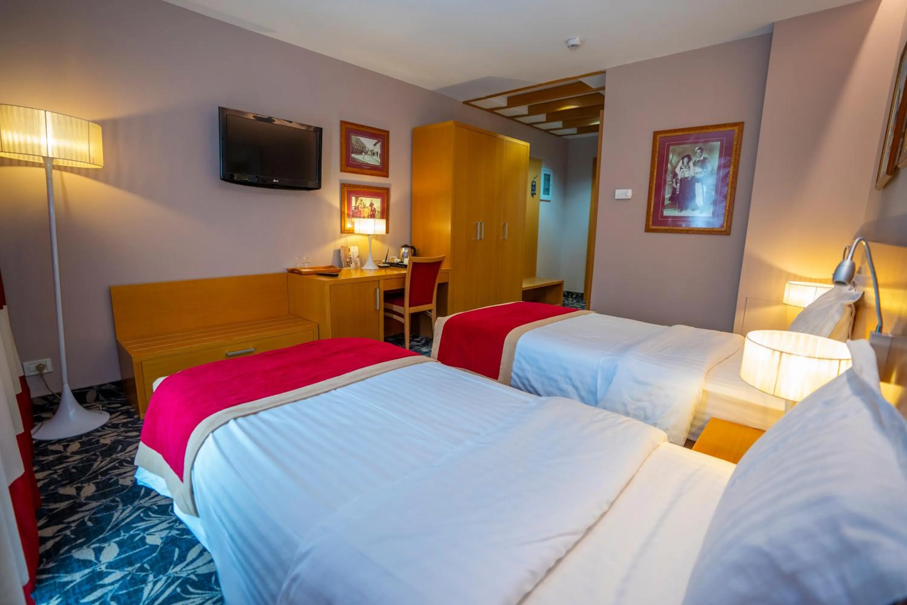 Bed in Hotel Colosseo & Spa