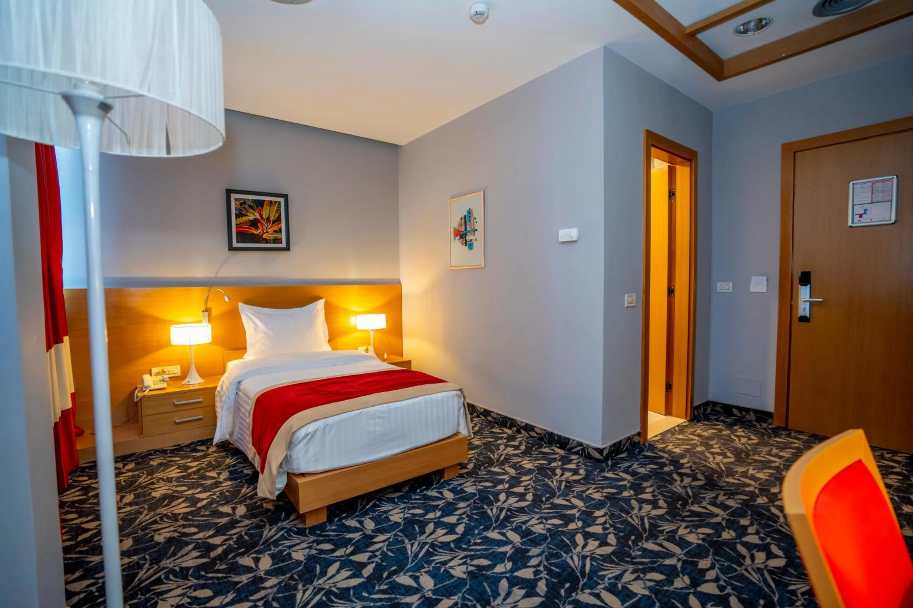 Bed in Hotel Colosseo & Spa