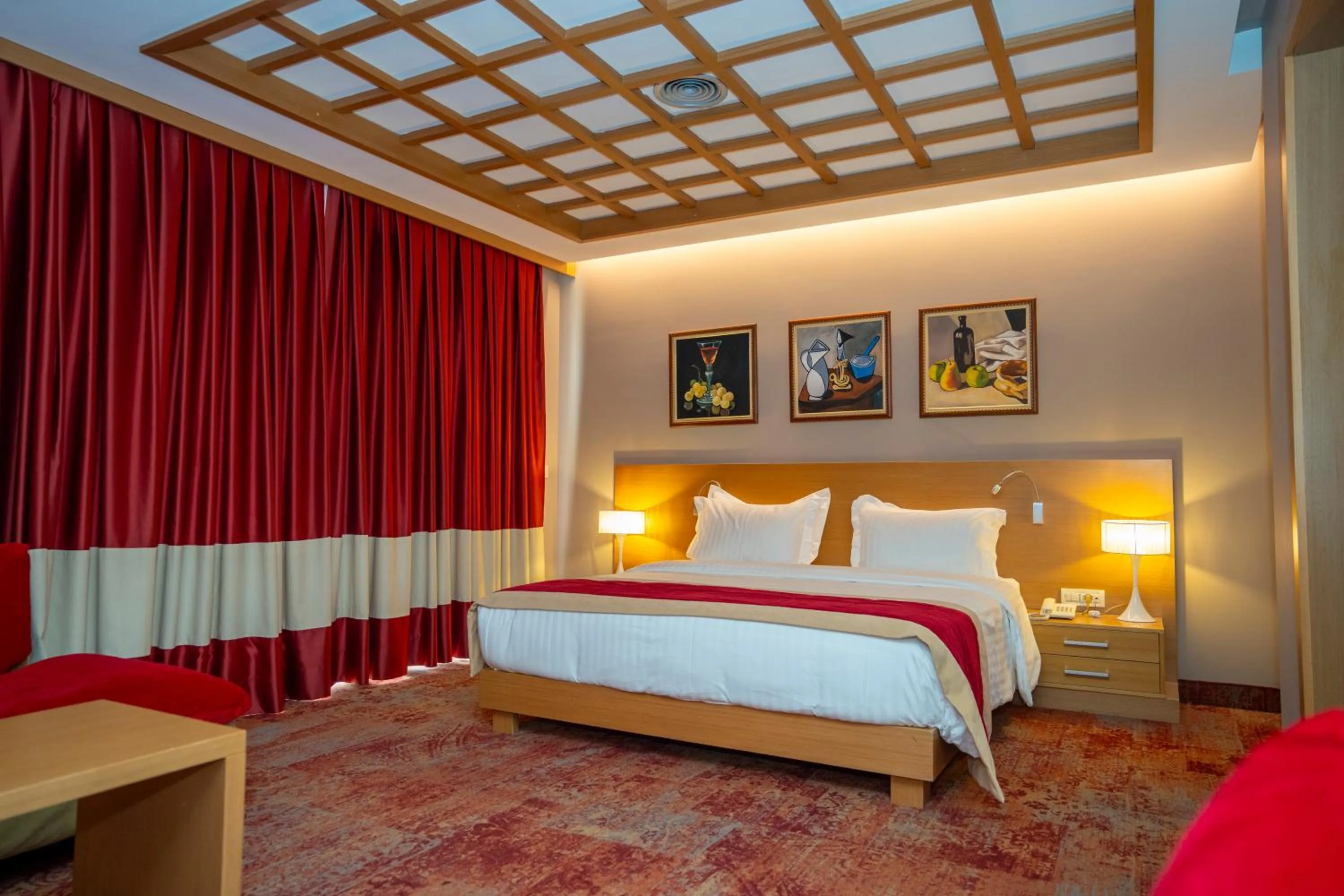 Bed in Hotel Colosseo & Spa