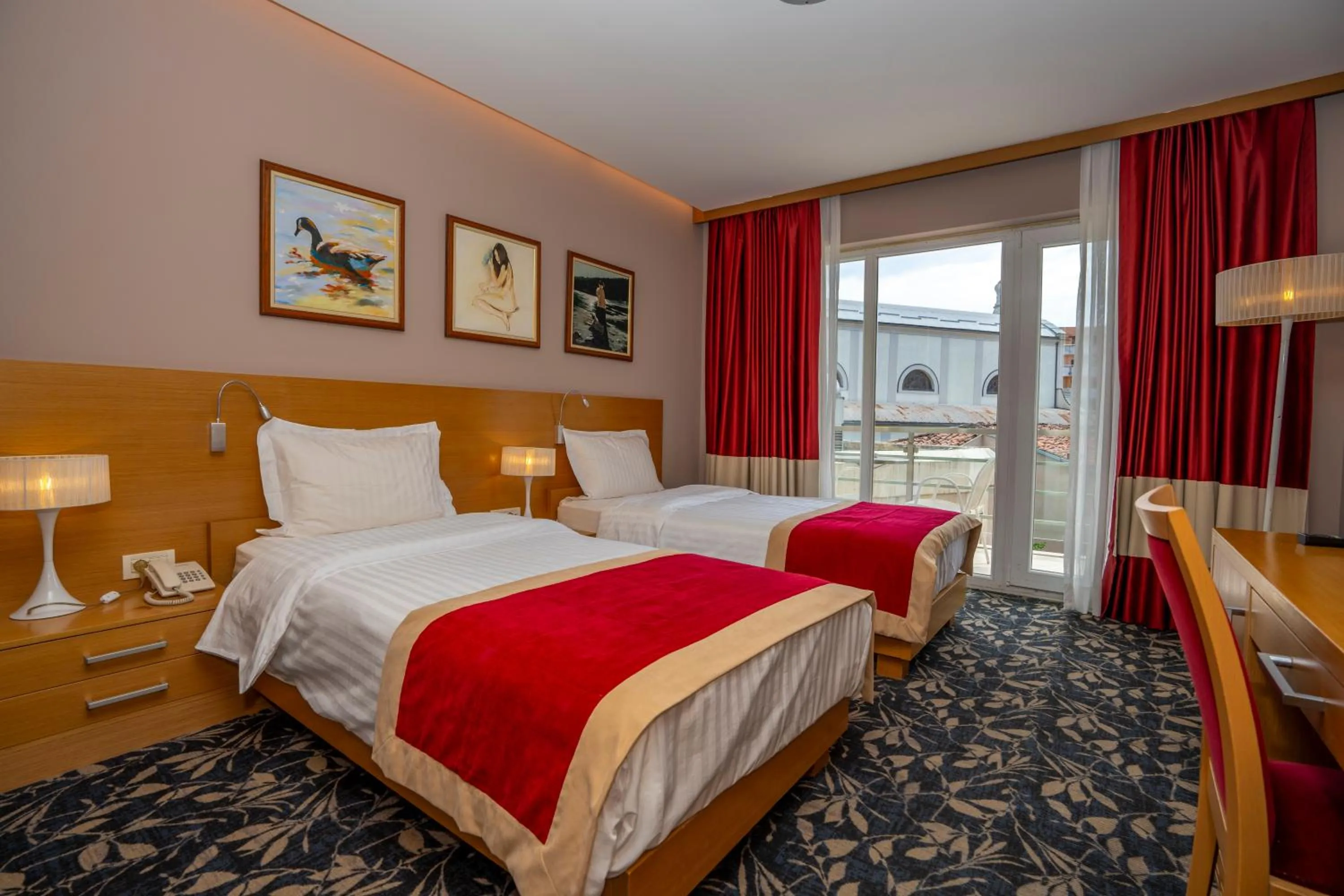 Bed in Hotel Colosseo & Spa