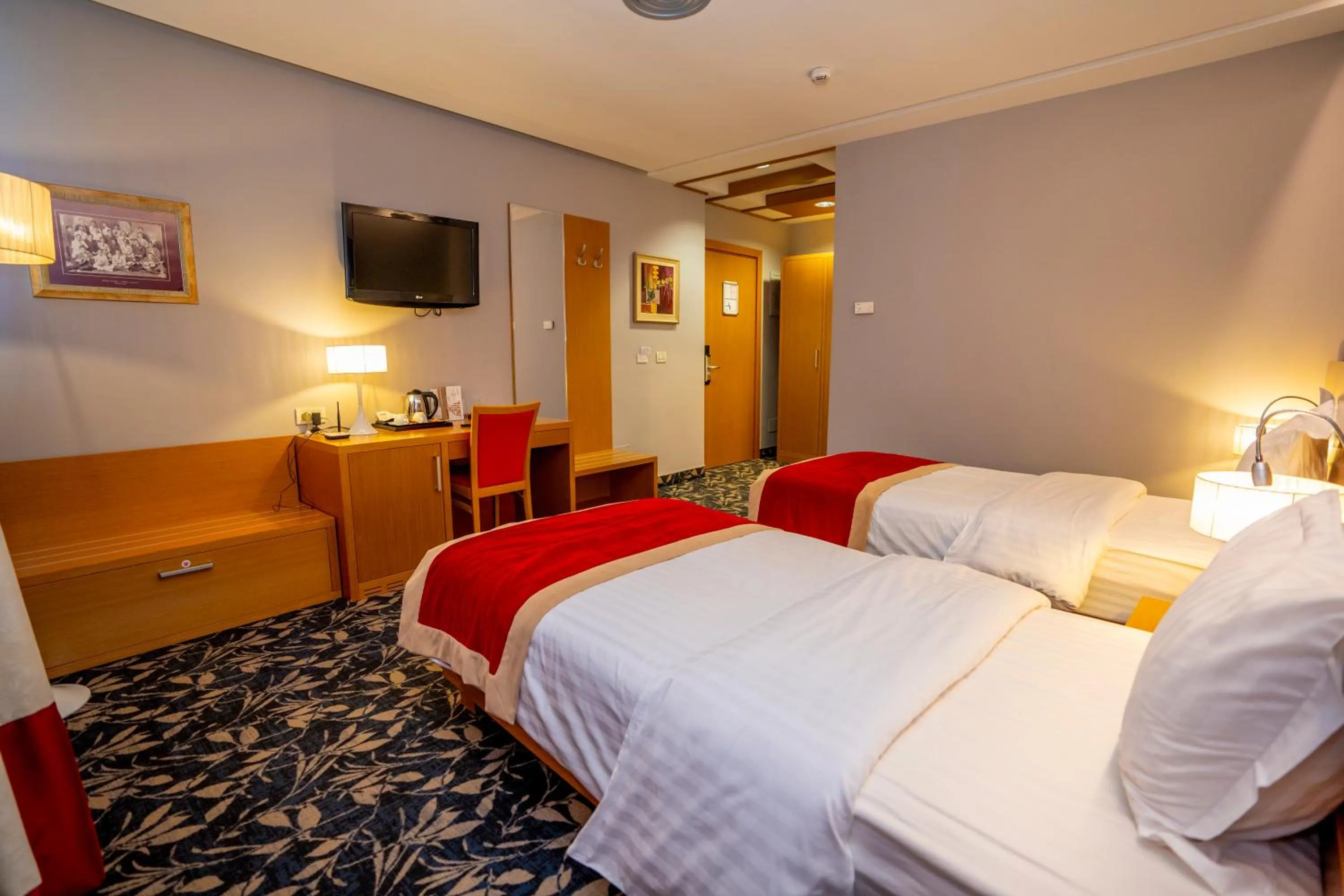 Bed in Hotel Colosseo & Spa