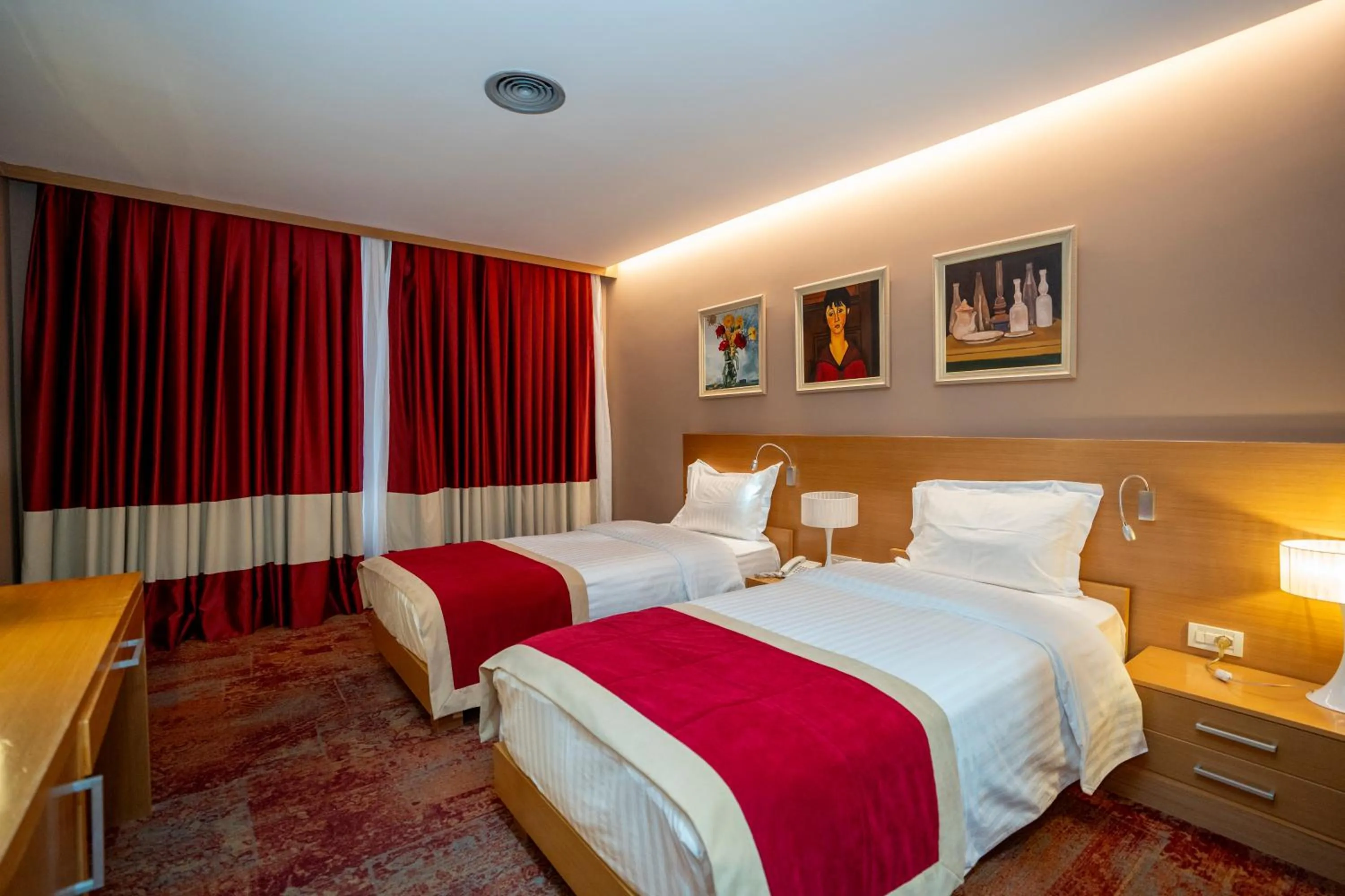 Bed in Hotel Colosseo & Spa