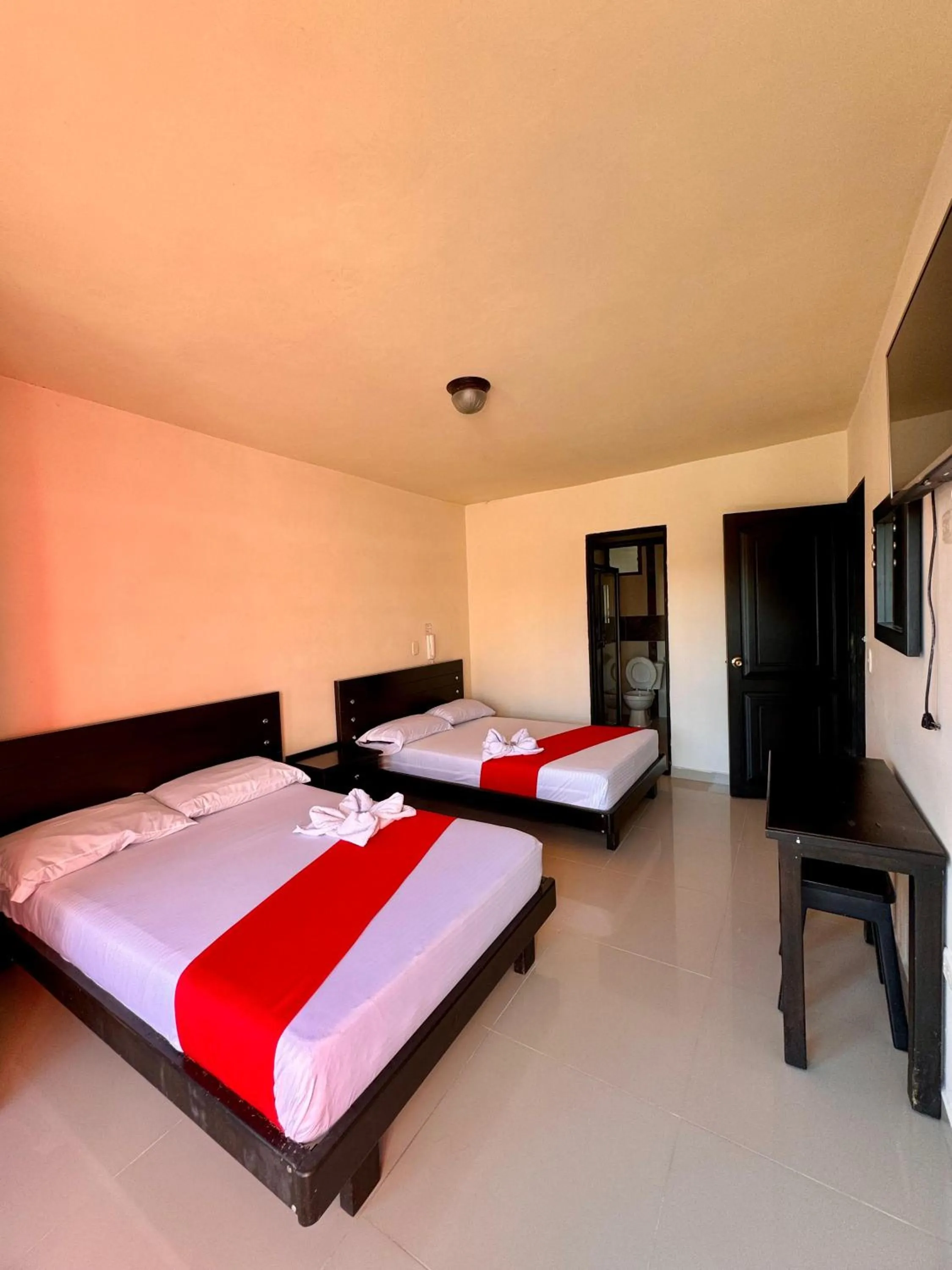 Bed in Hotel Portal Dorado