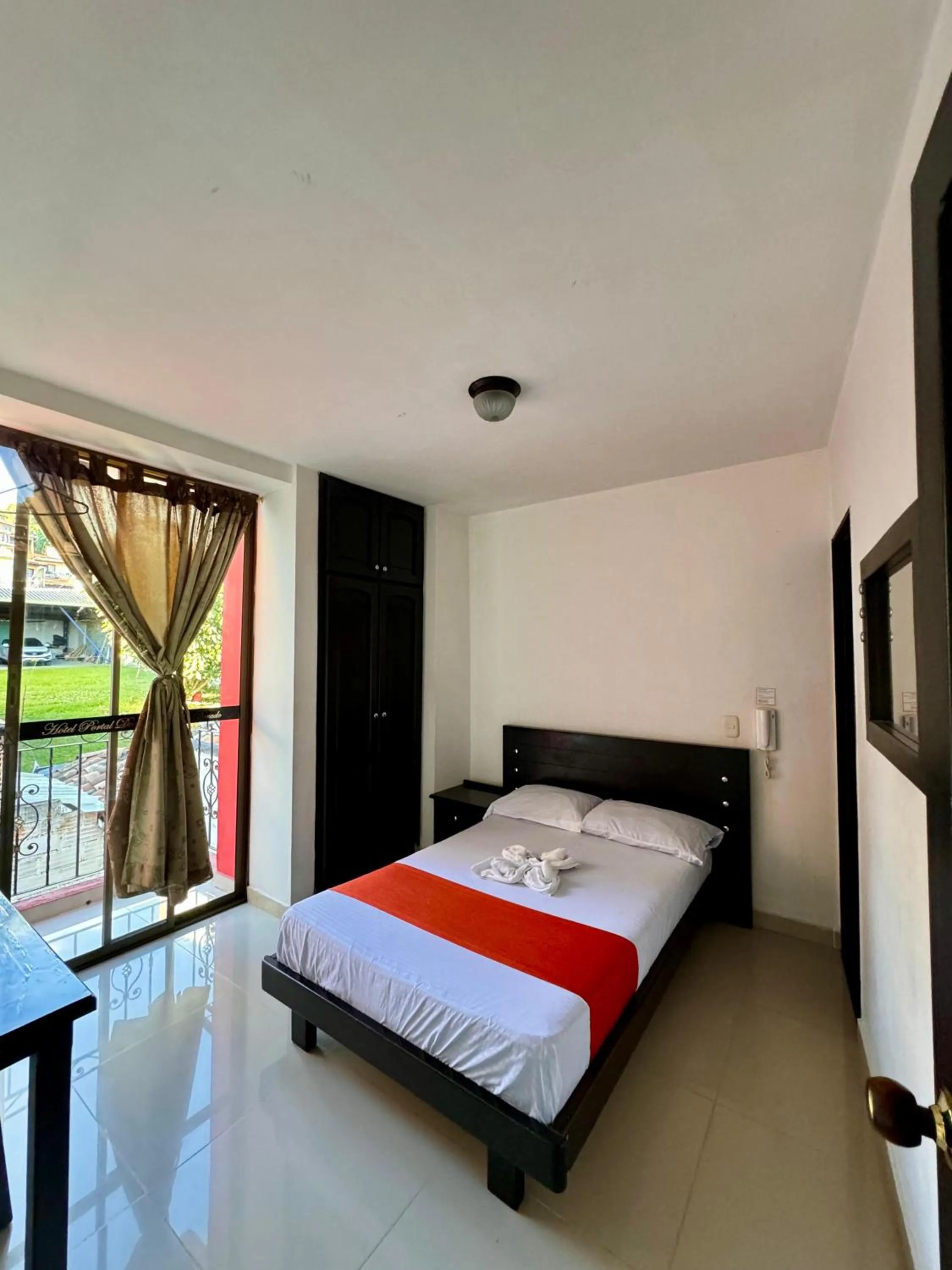 Bed in Hotel Portal Dorado