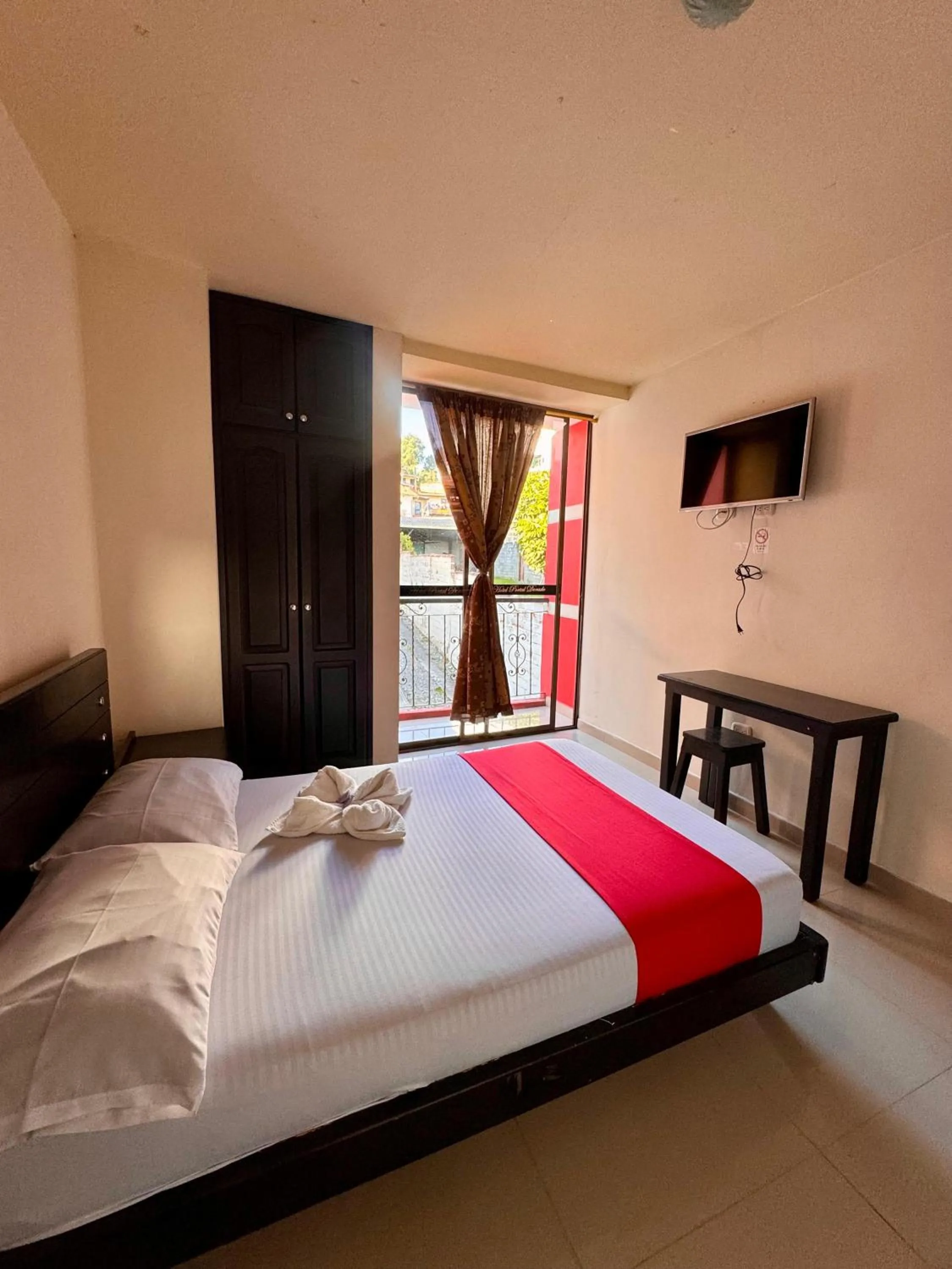 Bed in Hotel Portal Dorado