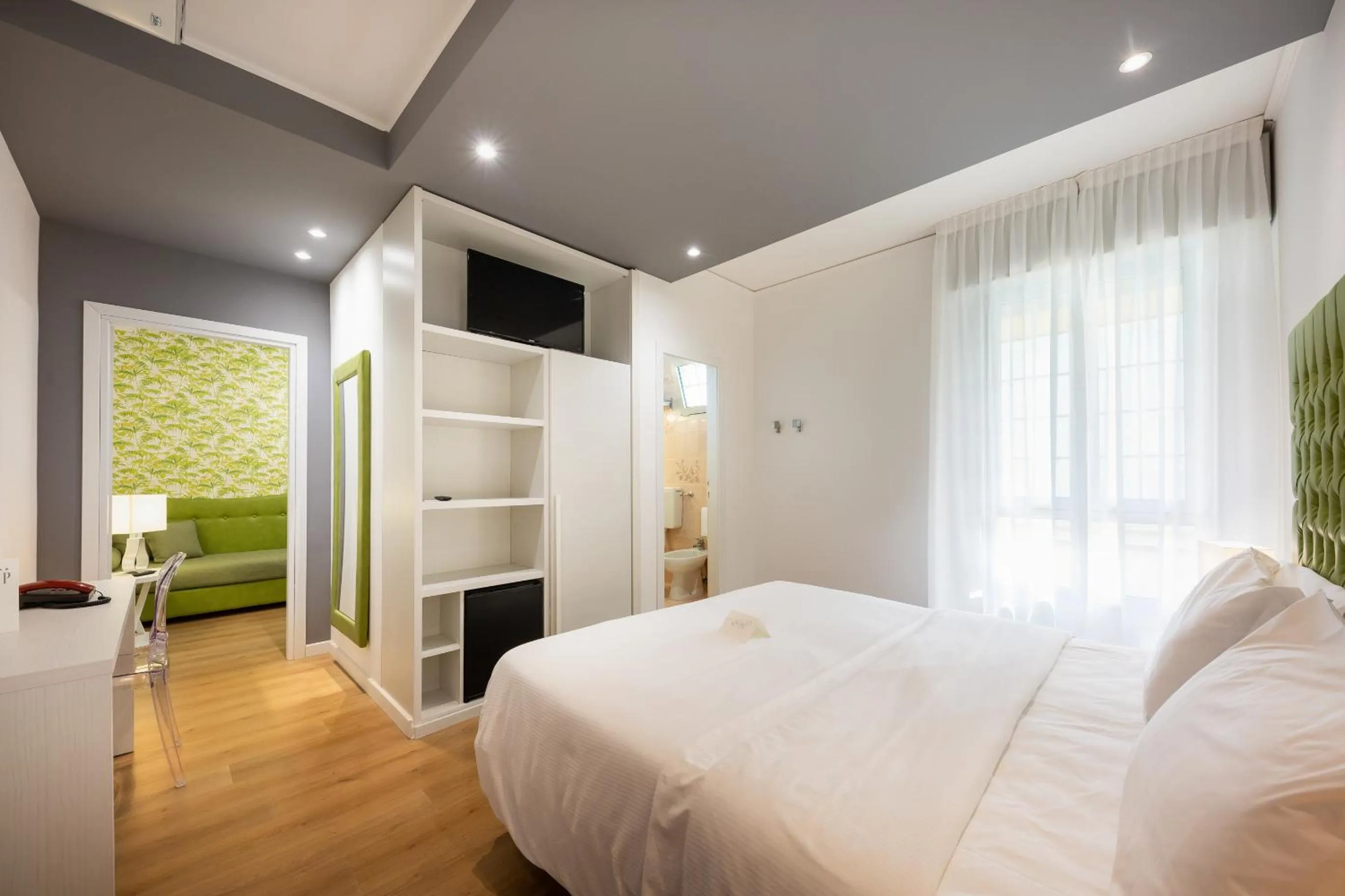 Bedroom, Bed in Park Hotel Pineta Boutique Hotel