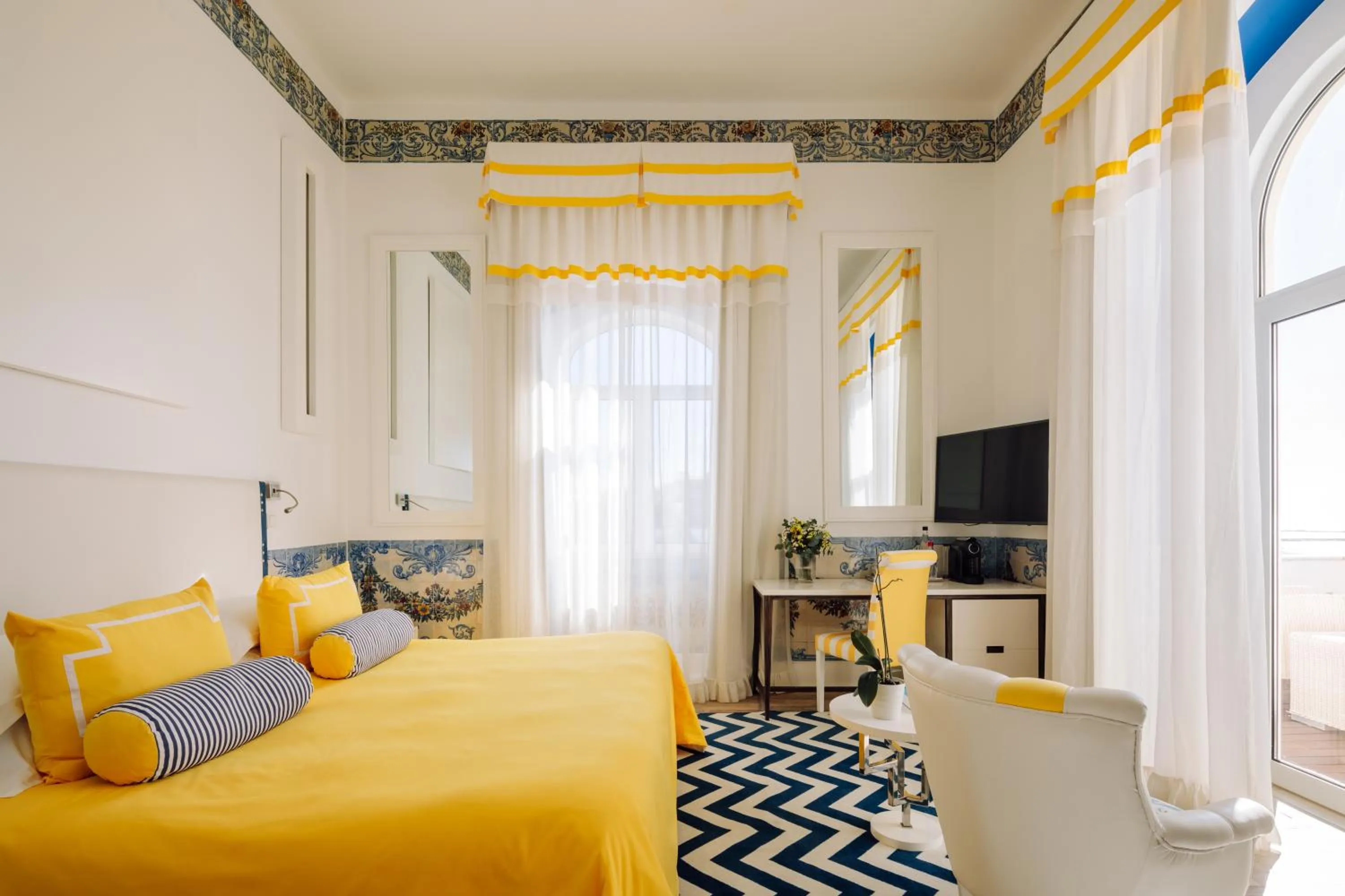 Bedroom, Bed in Bela Vista Hotel & Spa - Relais & Chateaux