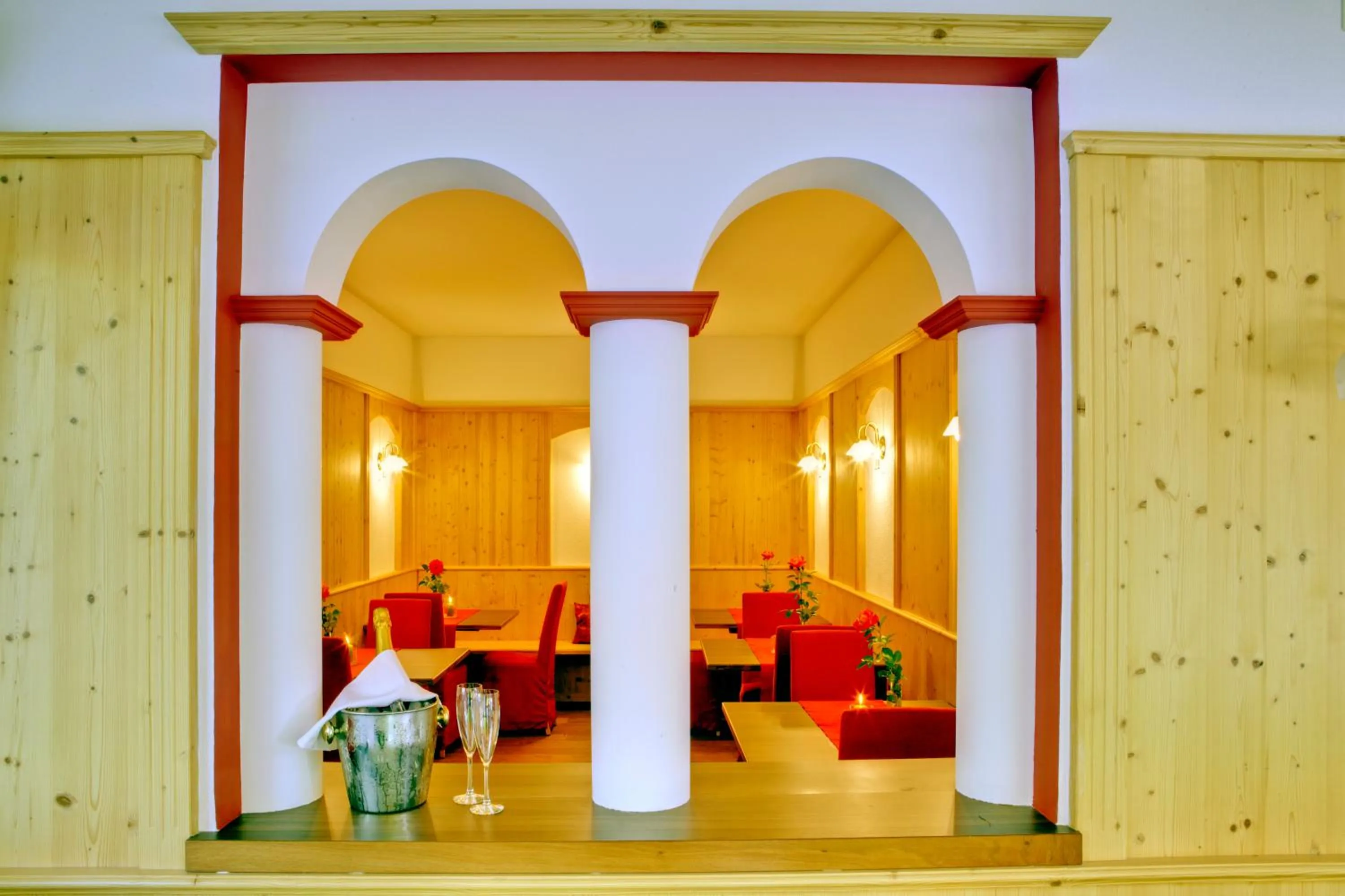 Lounge or bar in Parkhotel Plauserhof