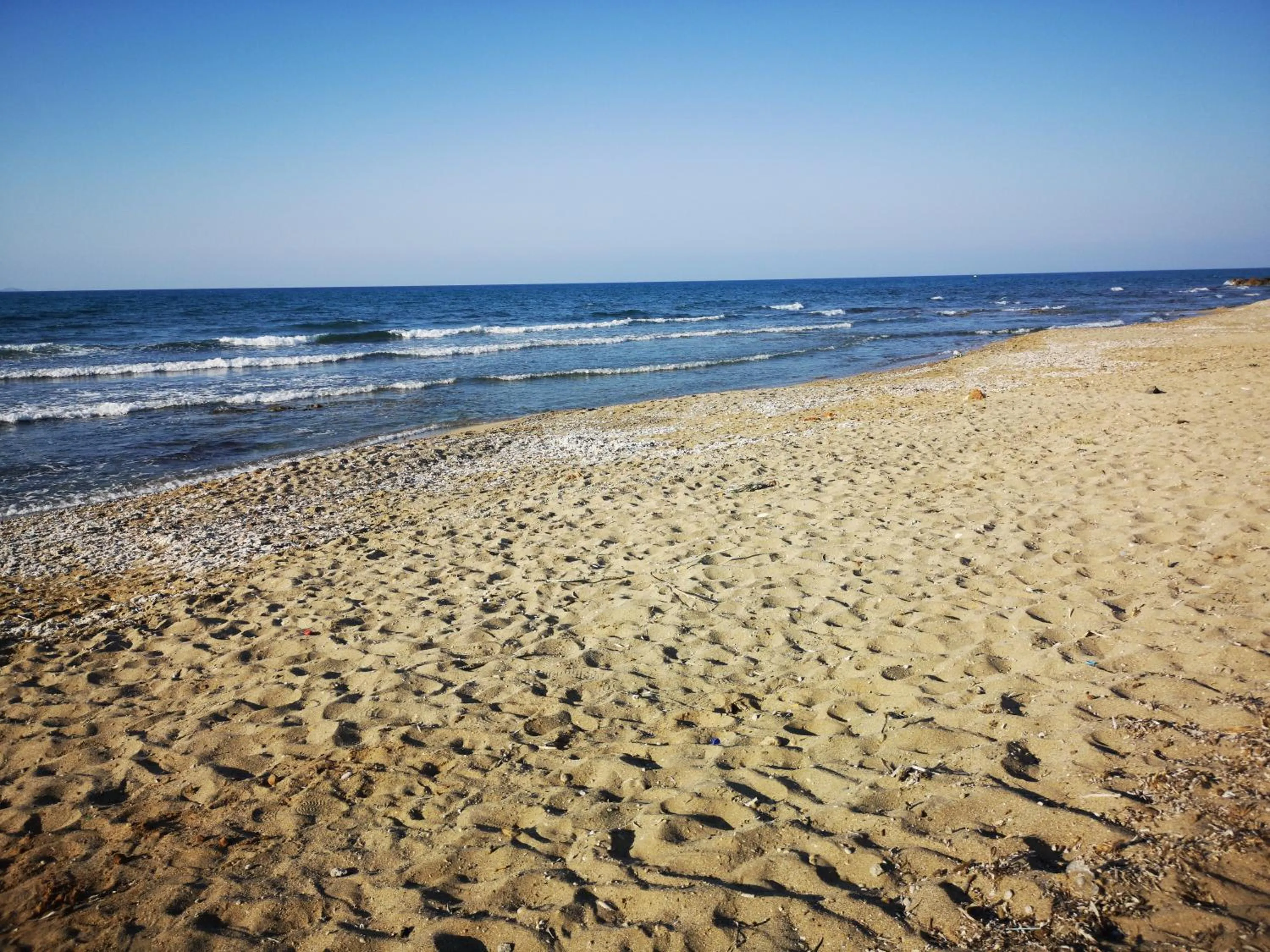 Beach in Anthoula Sunrise