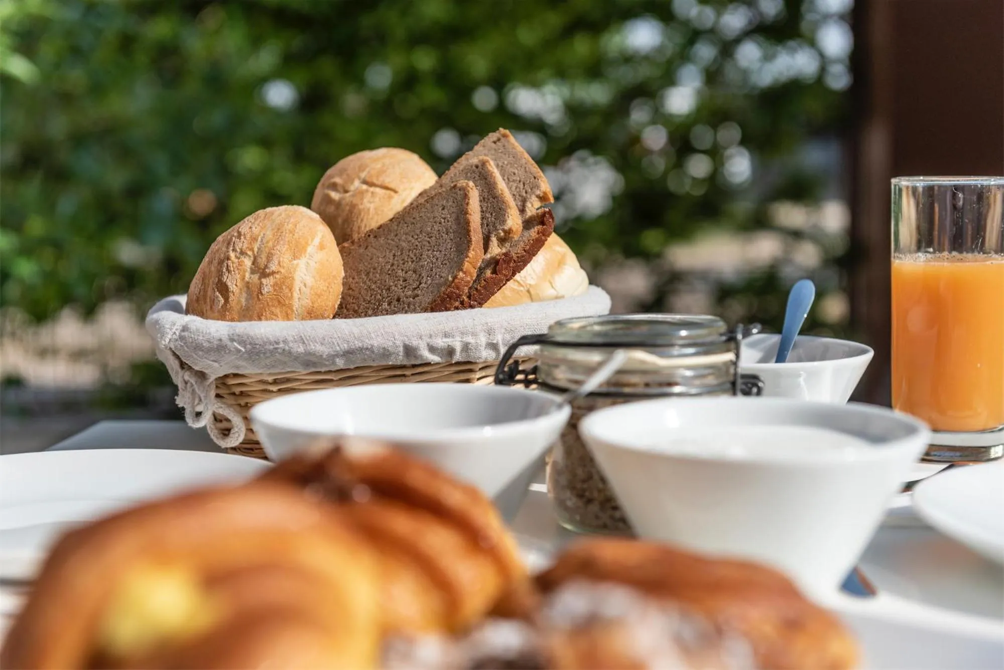 Italian breakfast in Agriturismo Ca' Giulietta