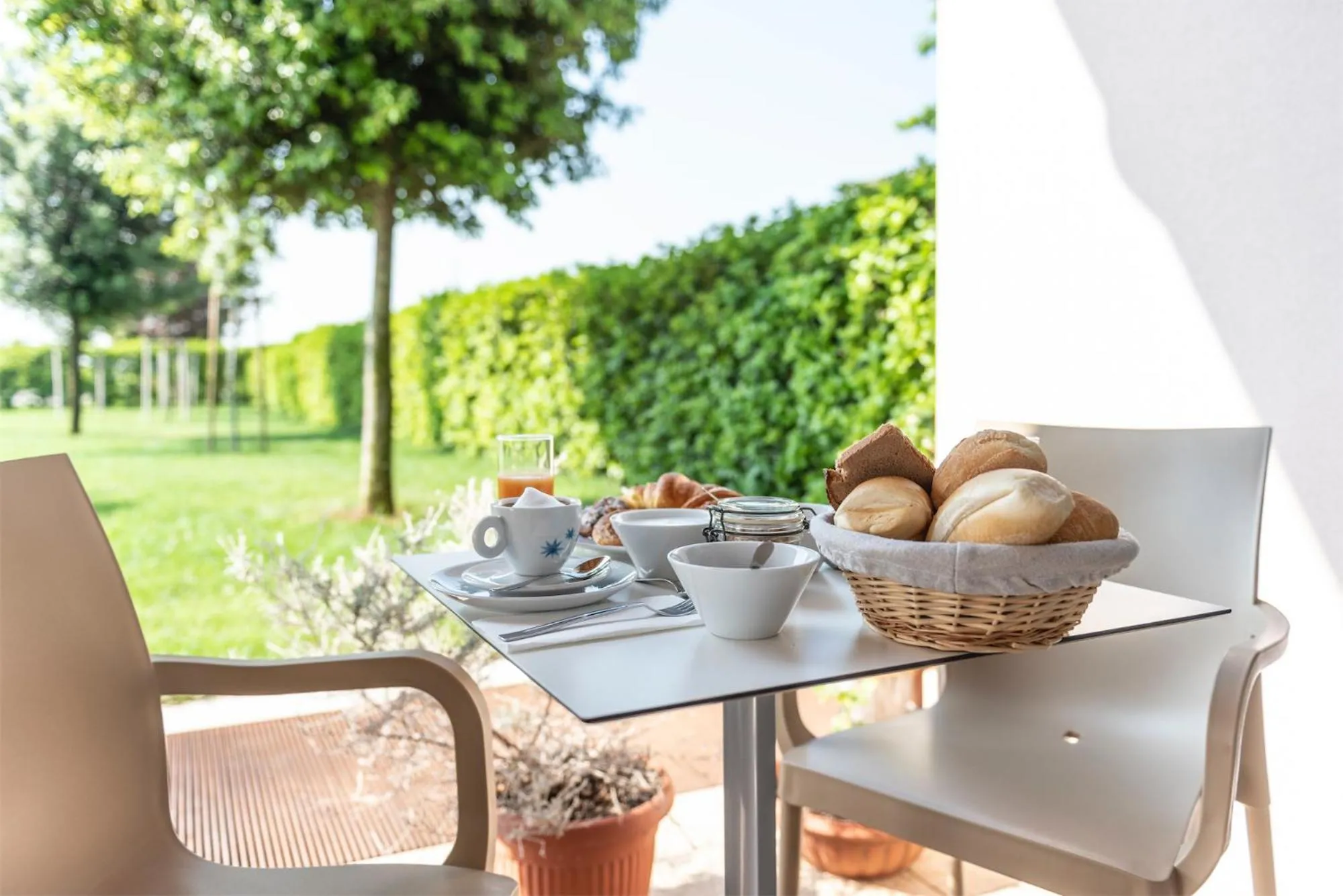 Italian breakfast in Agriturismo Ca' Giulietta