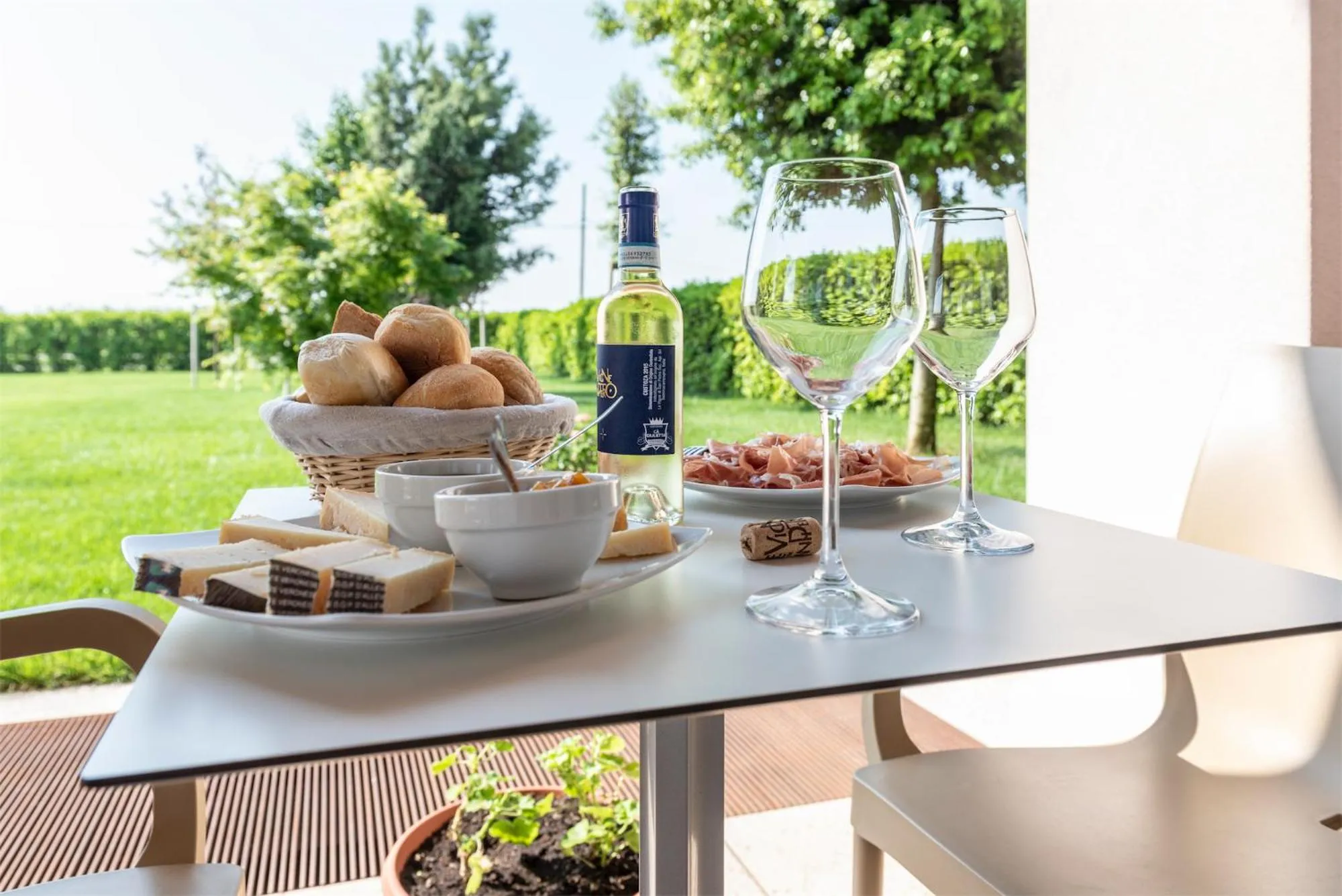 Garden in Agriturismo Ca' Giulietta