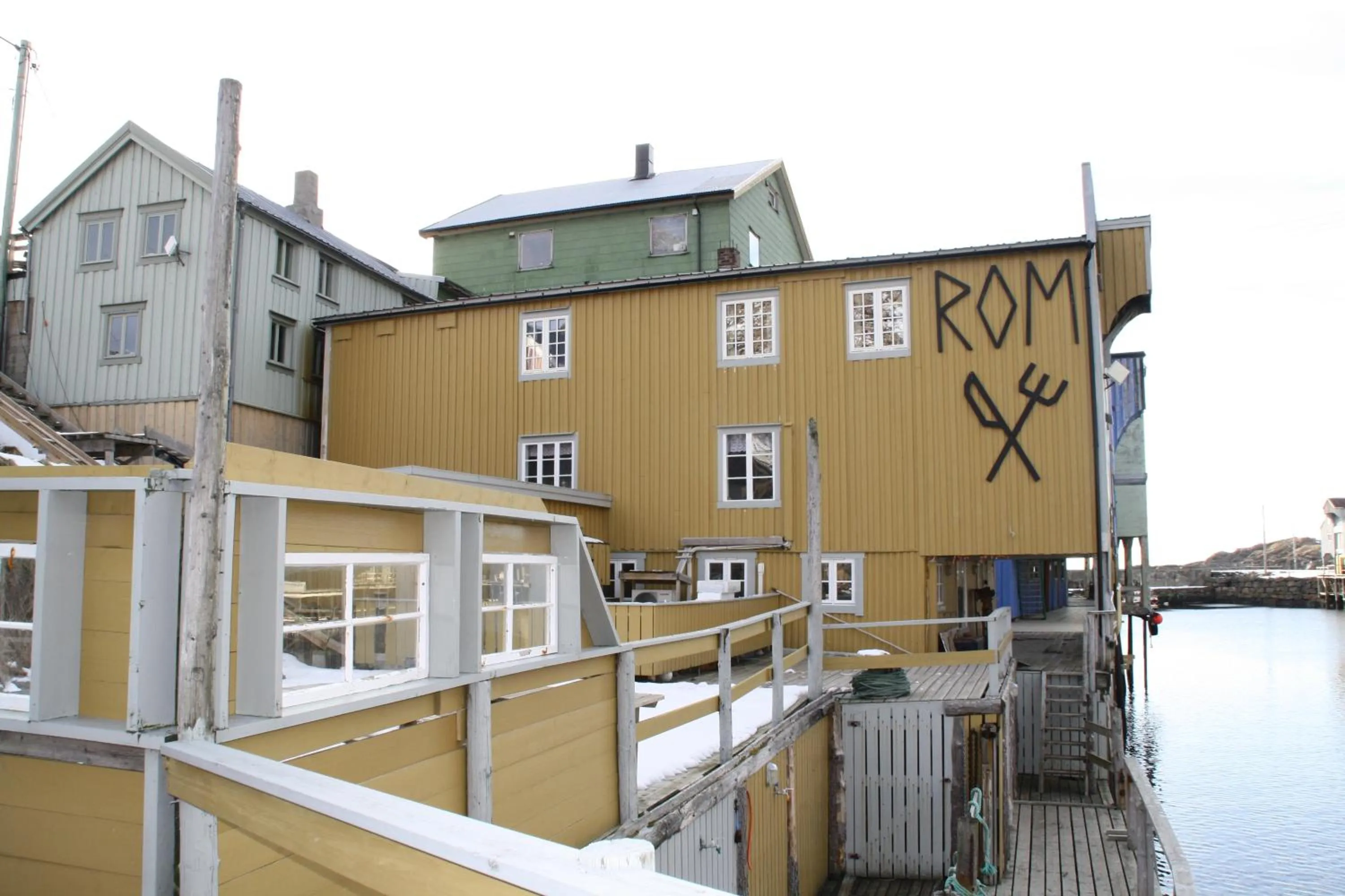 Property building in Holmvik Brygge Nyksund