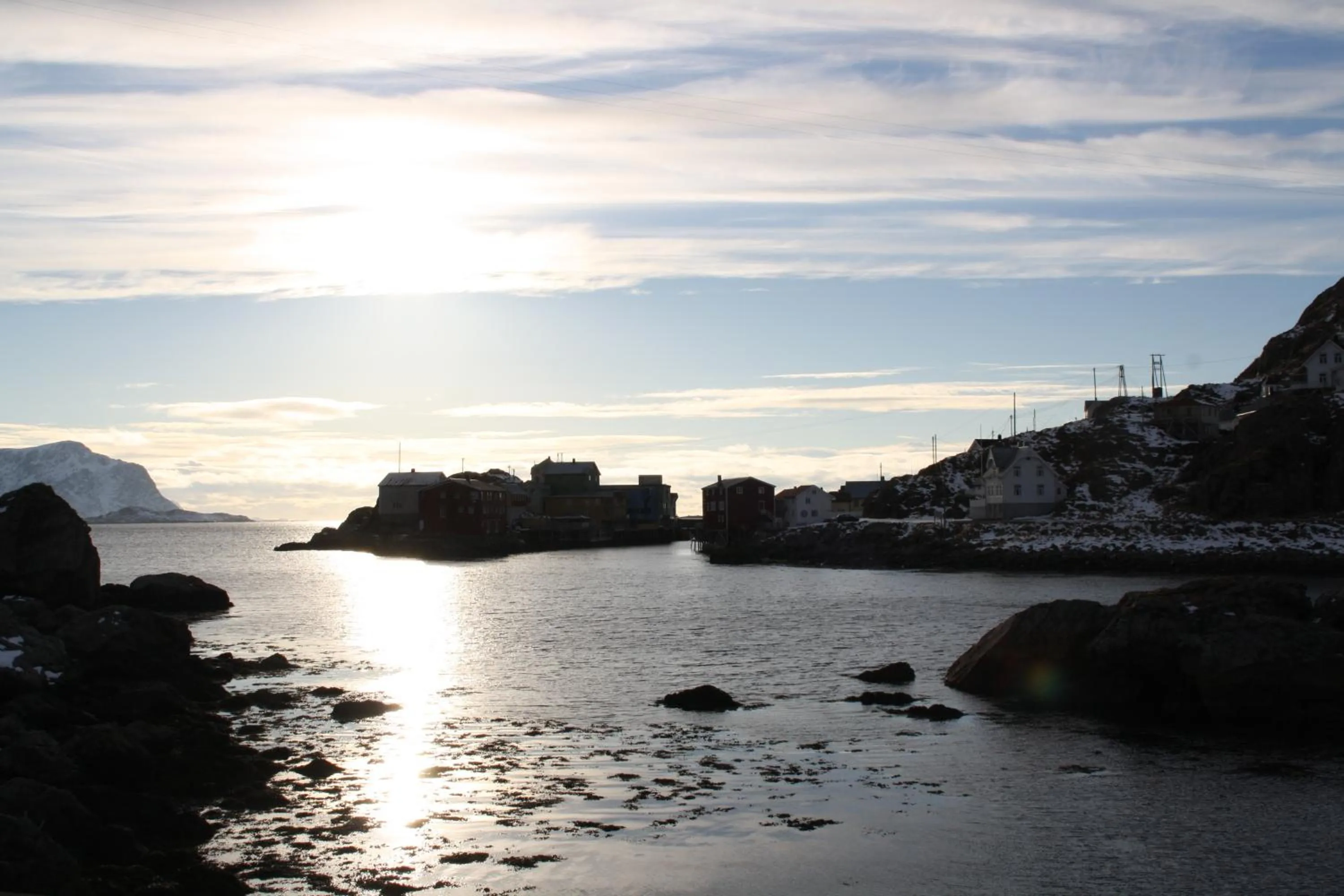 Natural landscape in Holmvik Brygge Nyksund