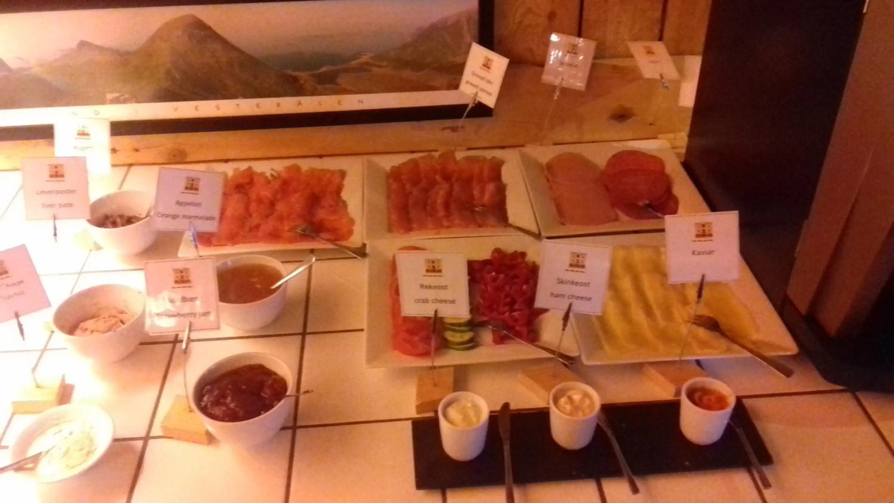 Breakfast in Holmvik Brygge Nyksund