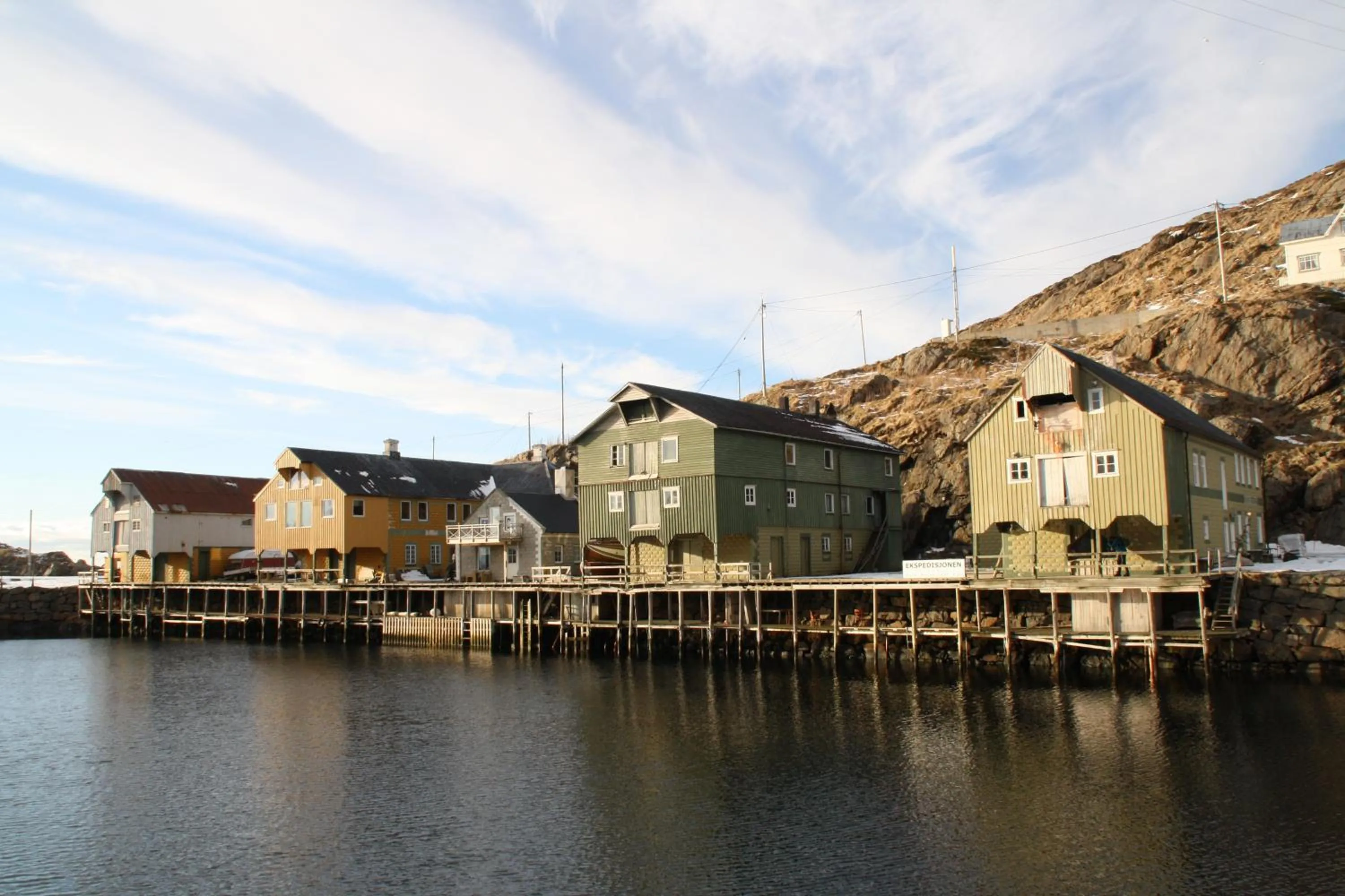 Property building in Holmvik Brygge Nyksund