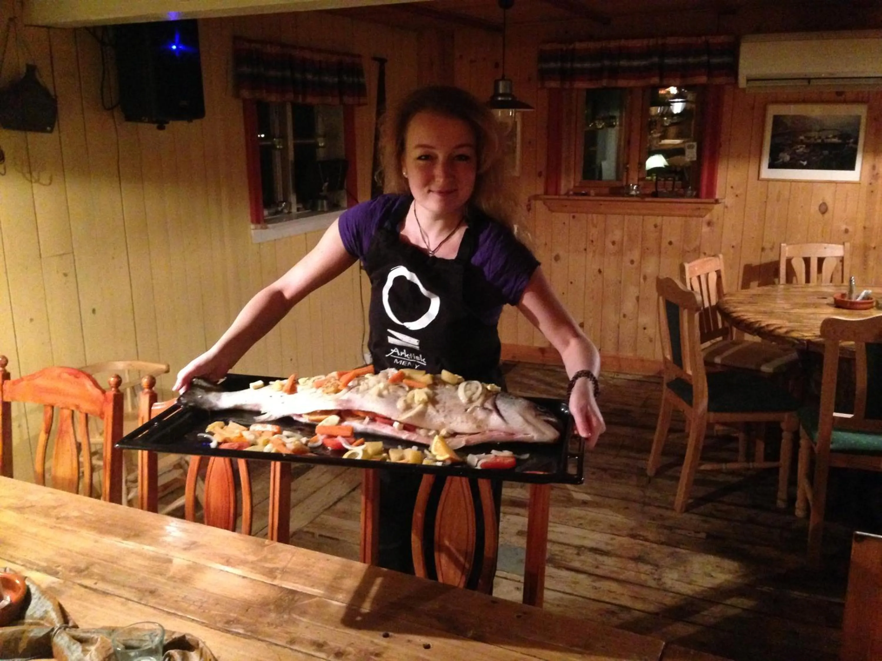 Food in Holmvik Brygge Nyksund