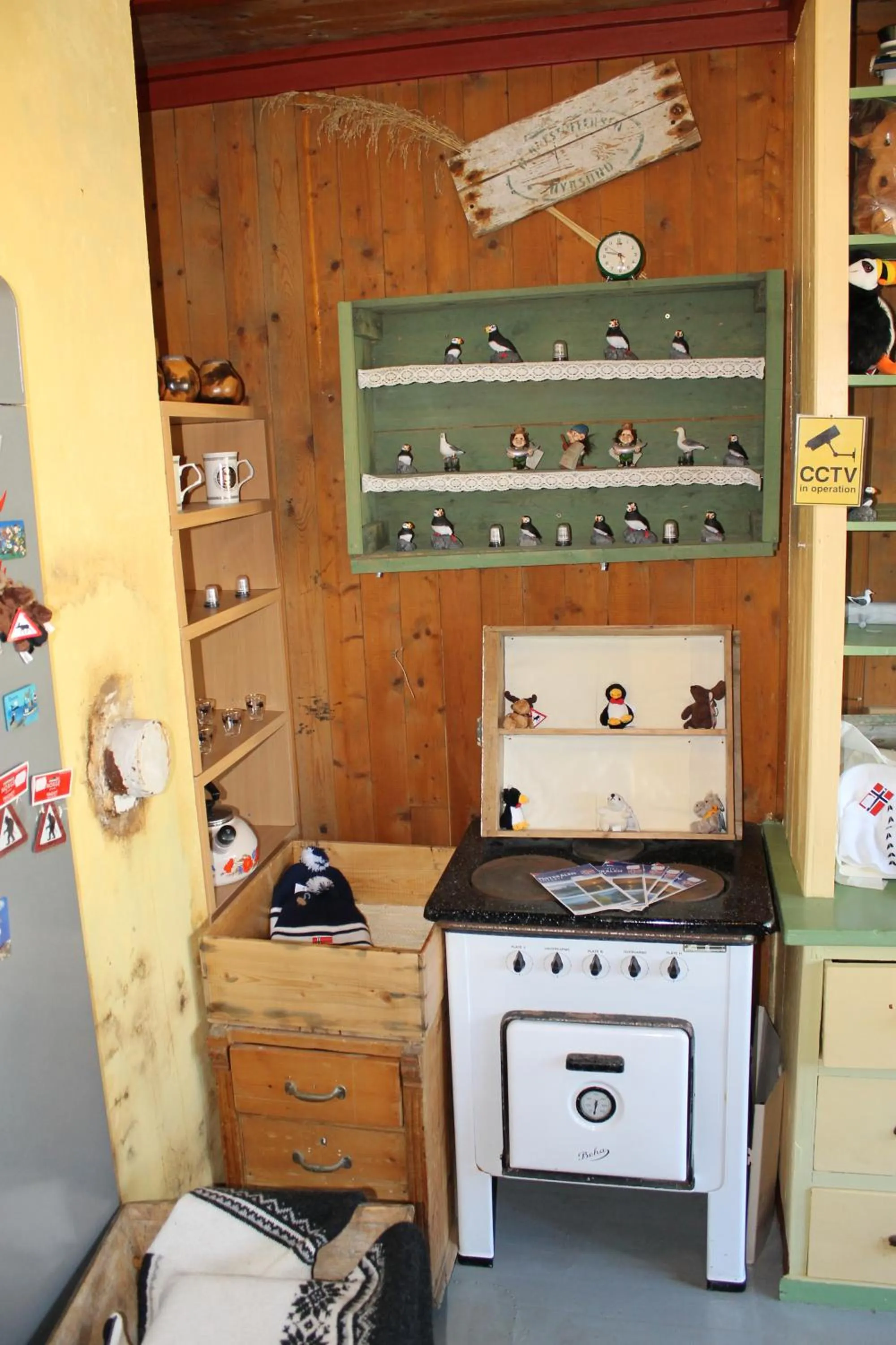 Decorative detail in Holmvik Brygge Nyksund