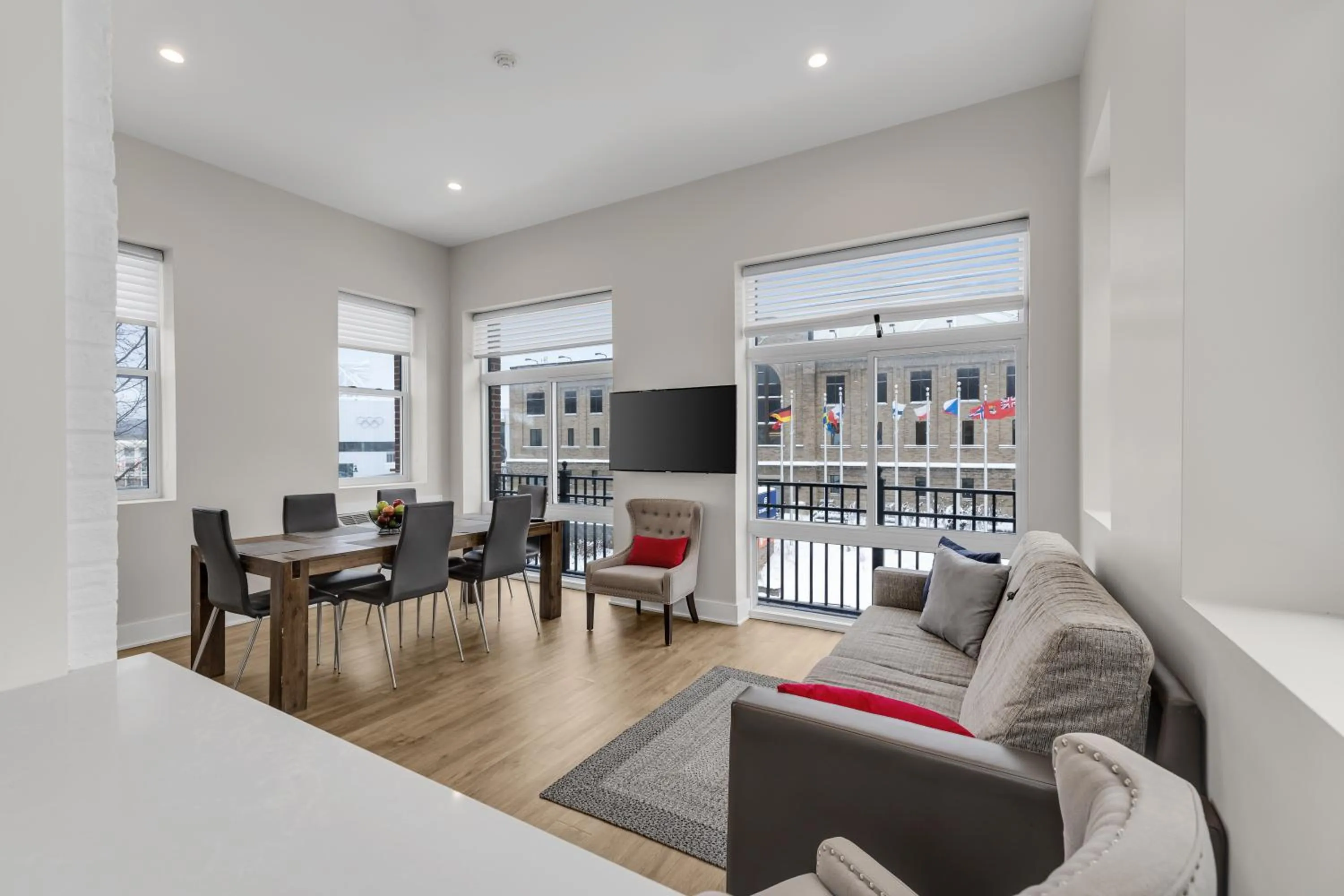 kitchen in Lake Placid Inn: Main Street