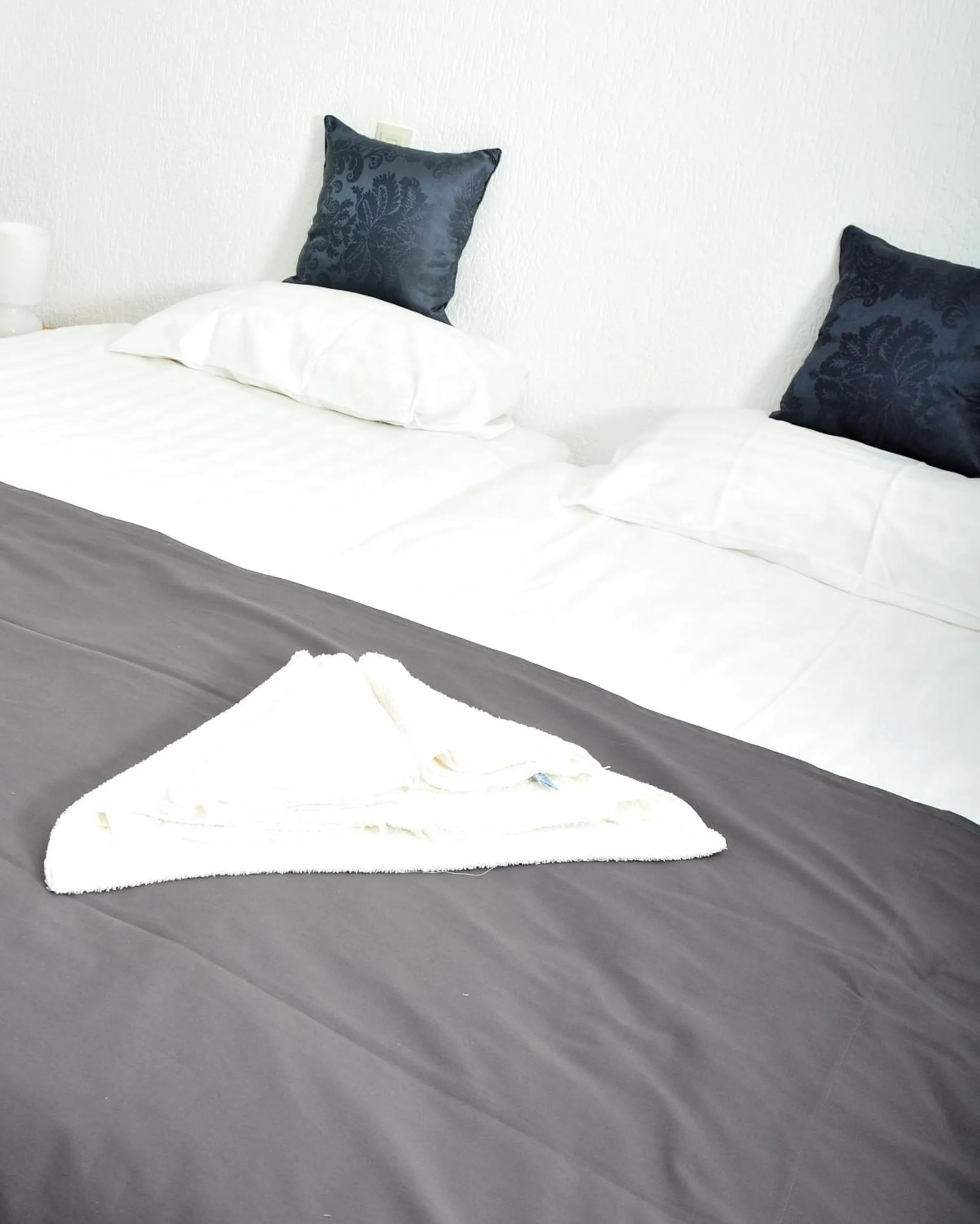 Bed in Hotel Eperland