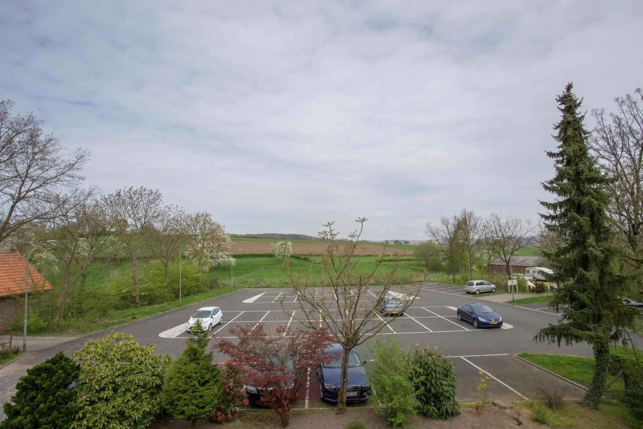 Garden view in Hotel Eperland
