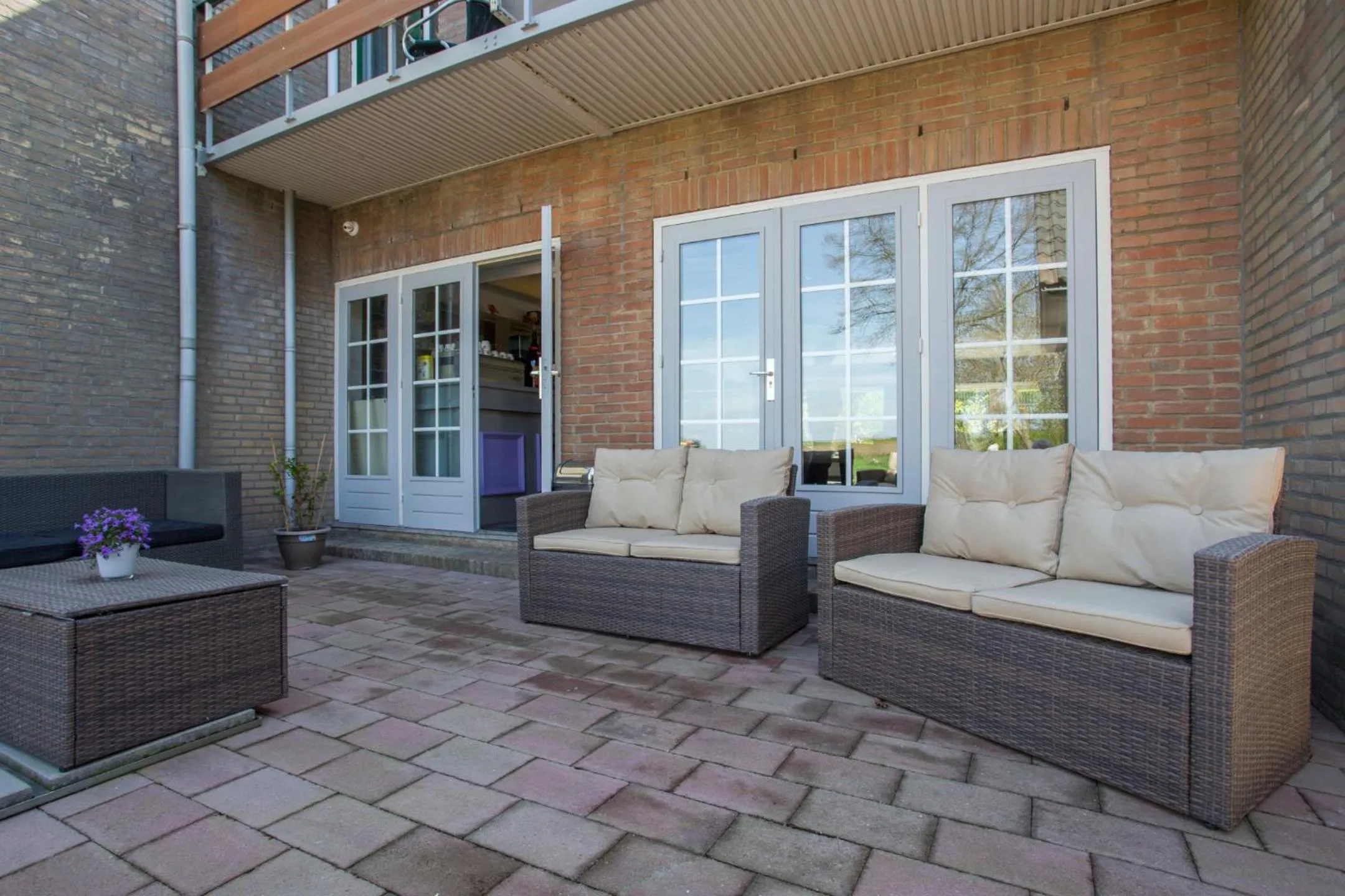 Garden in Hotel Eperland