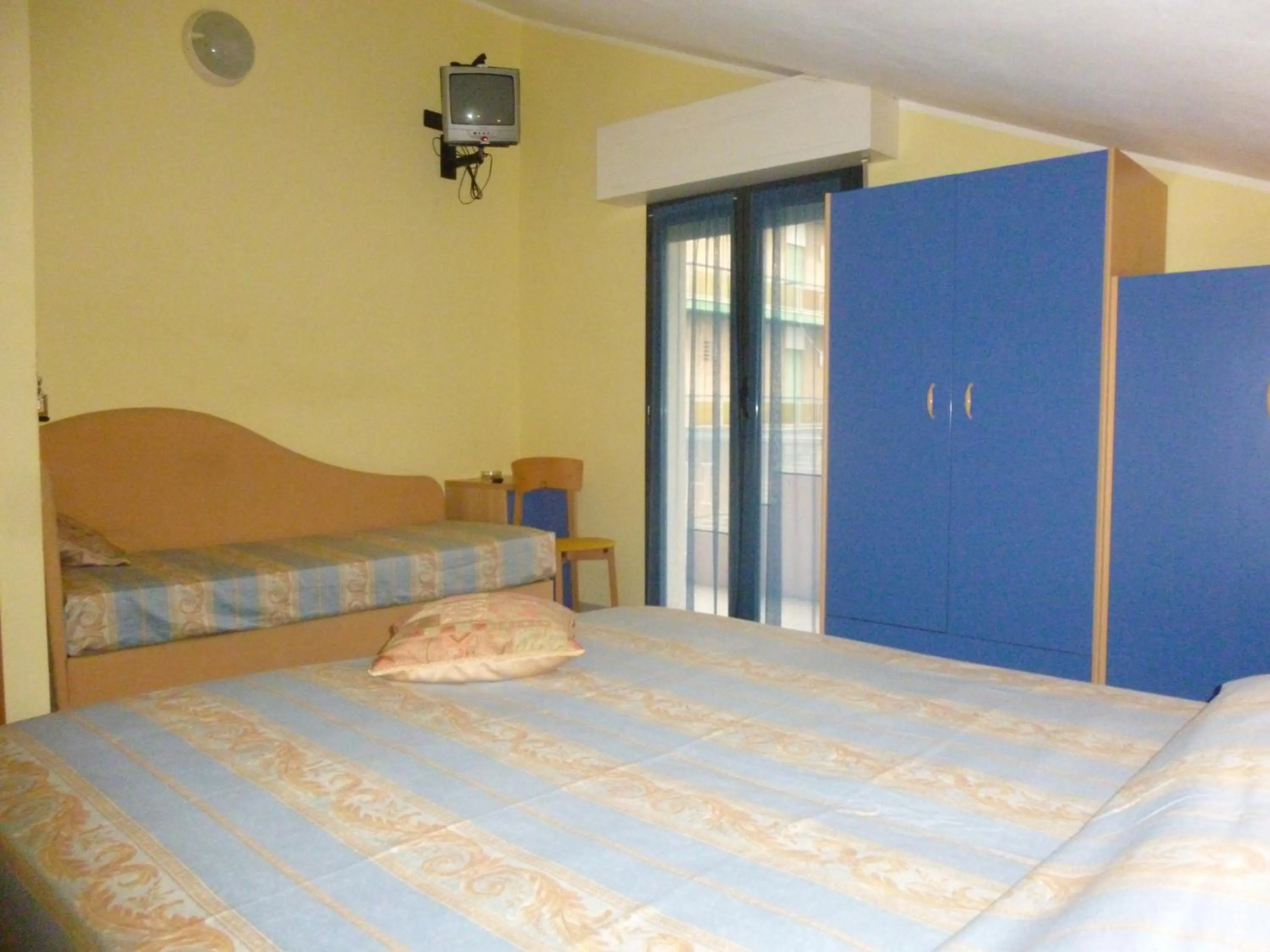 Decorative detail, Bed in Hotel Basilea