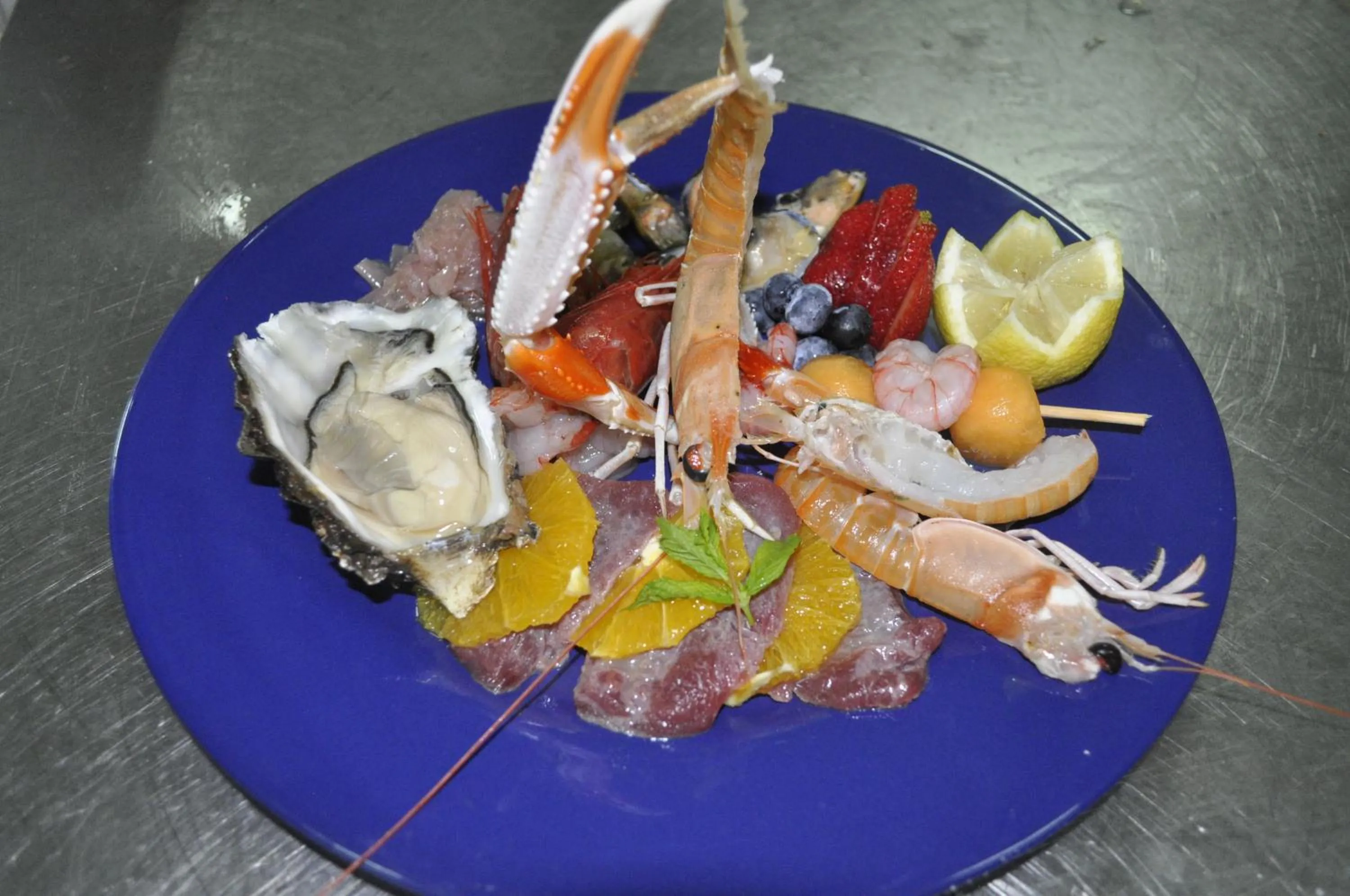 Food close-up in Hotel Ristorante La Scogliera - NUOVA GESTIONE