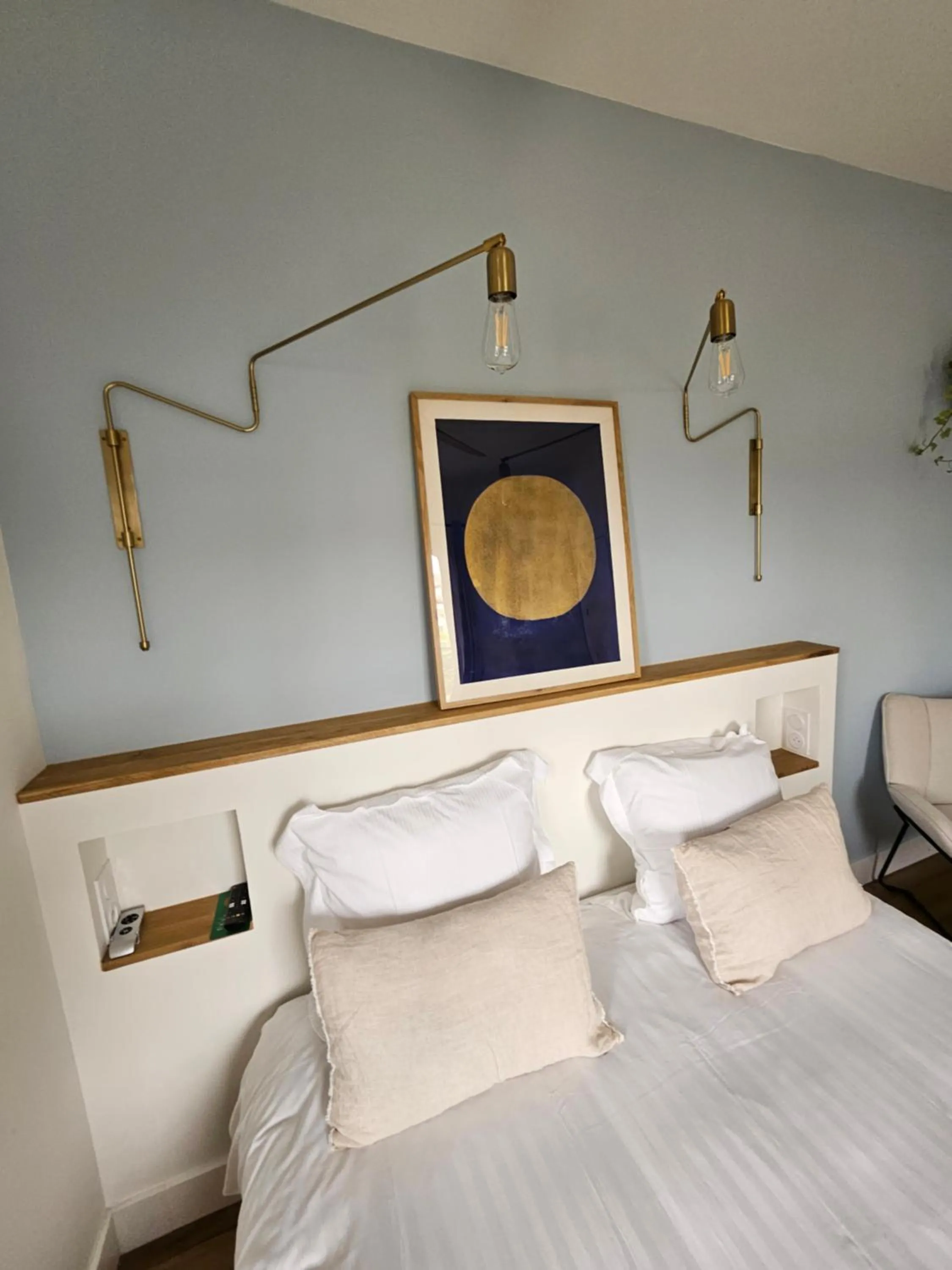 Bed in Hotel Bellevue