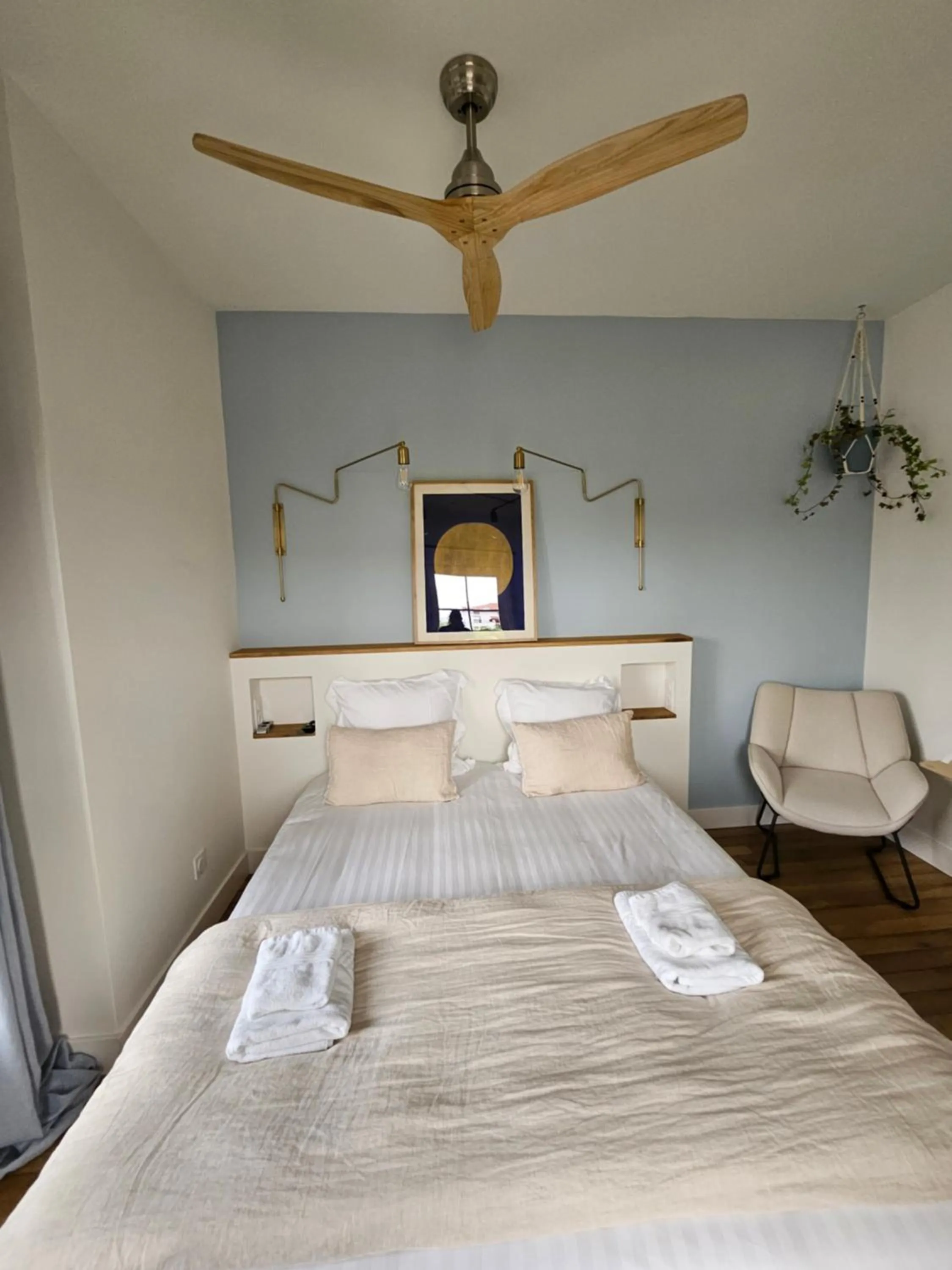 Bed in Hotel Bellevue