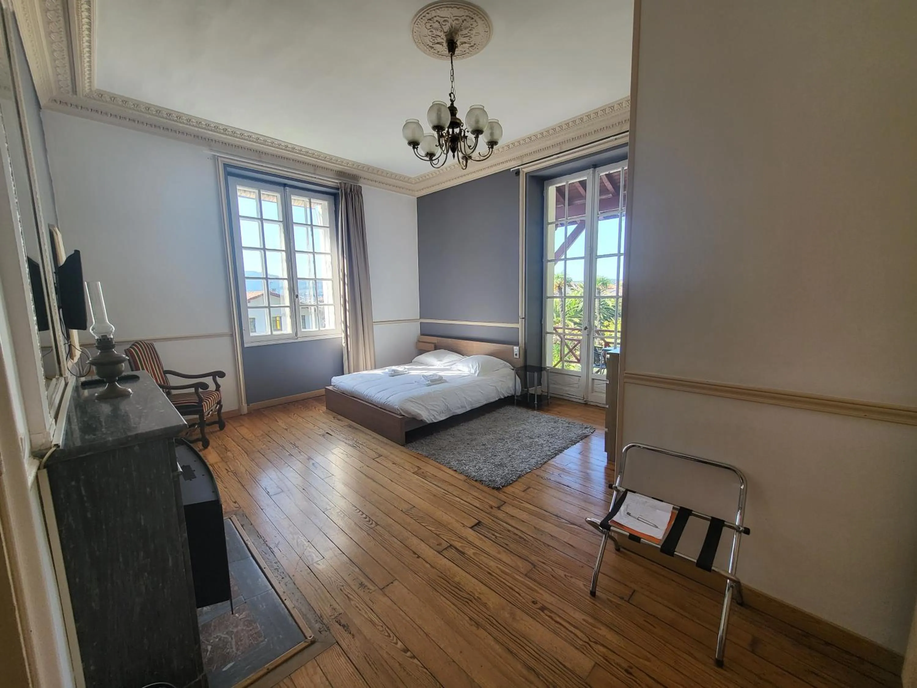 Bed in Hotel Bellevue