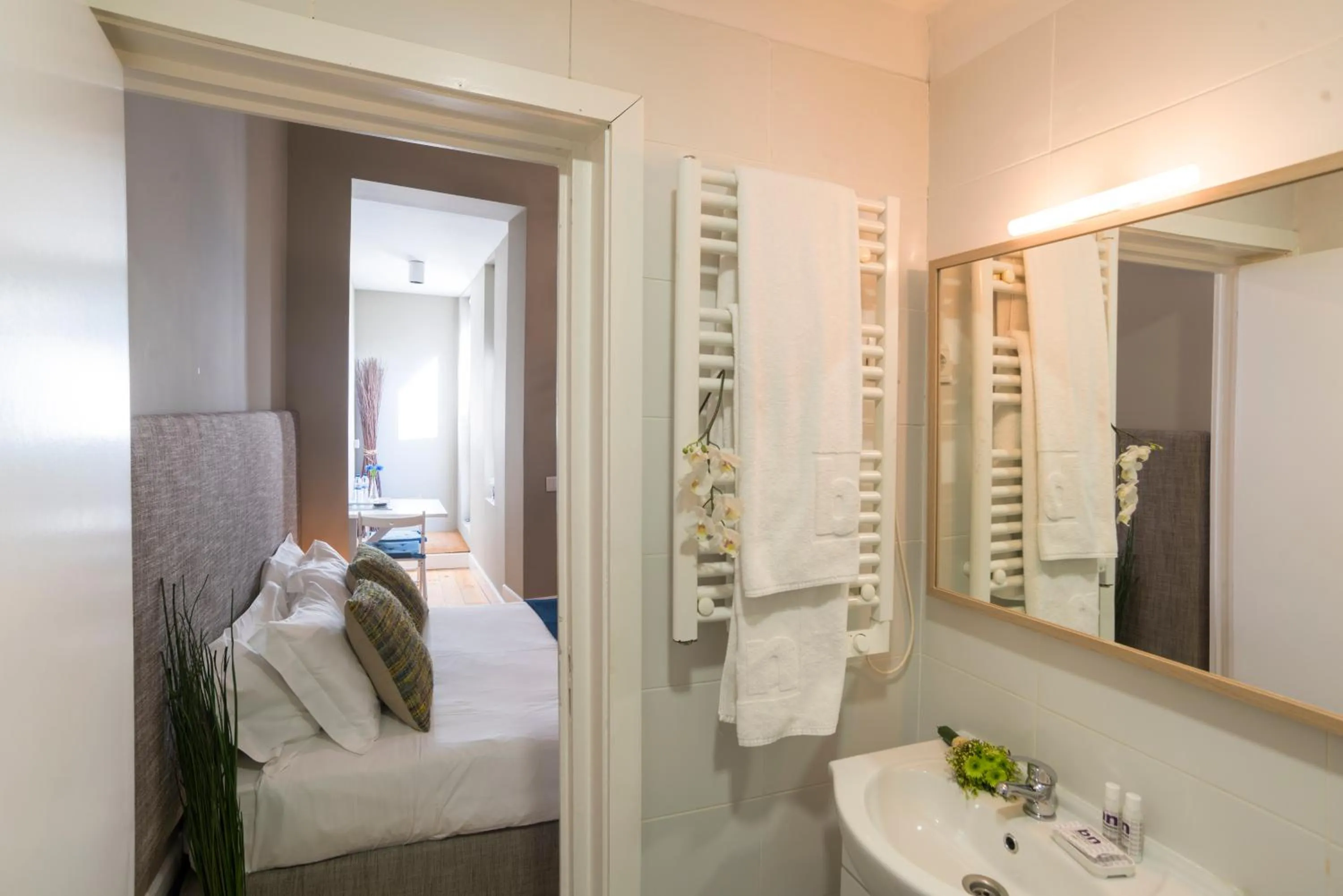 Bedroom, Bed in bnapartments Rio