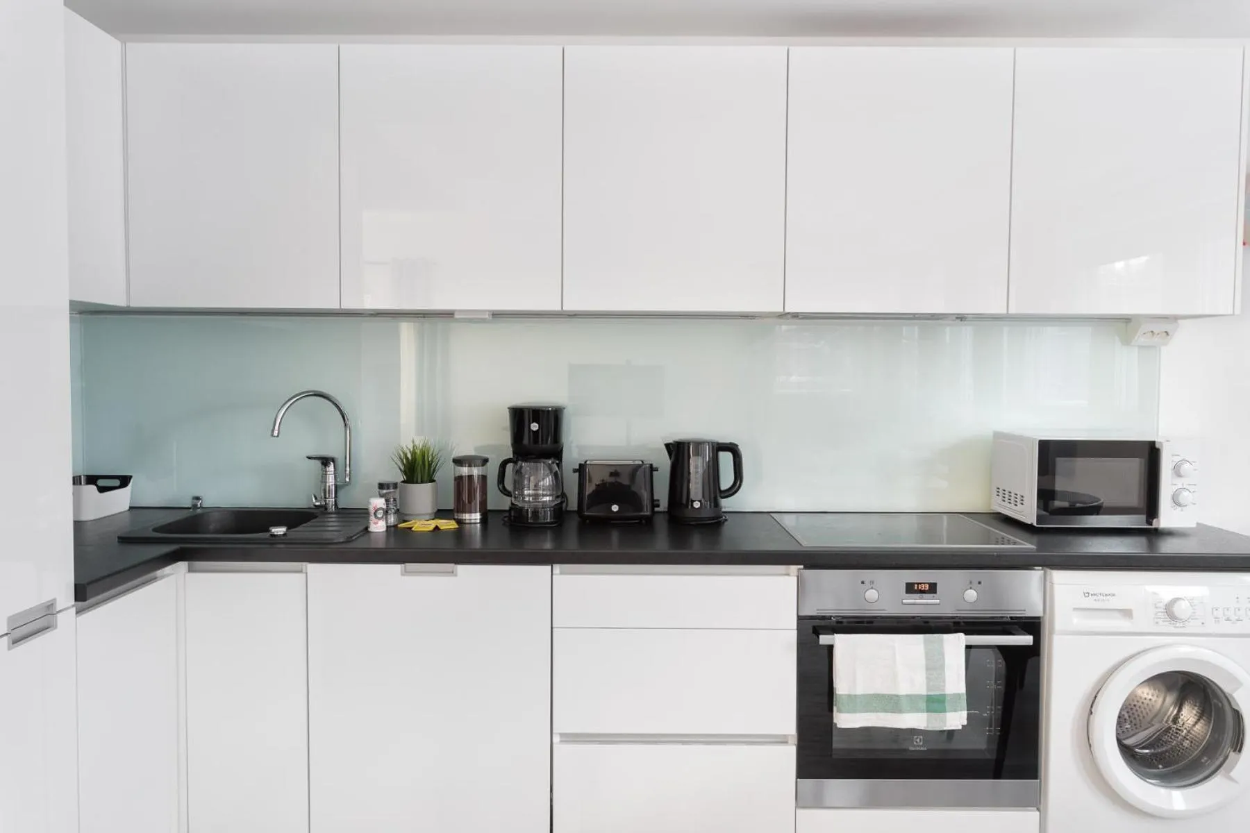 Kitchen or kitchenette in Hiisi Homes Helsinki Haaga