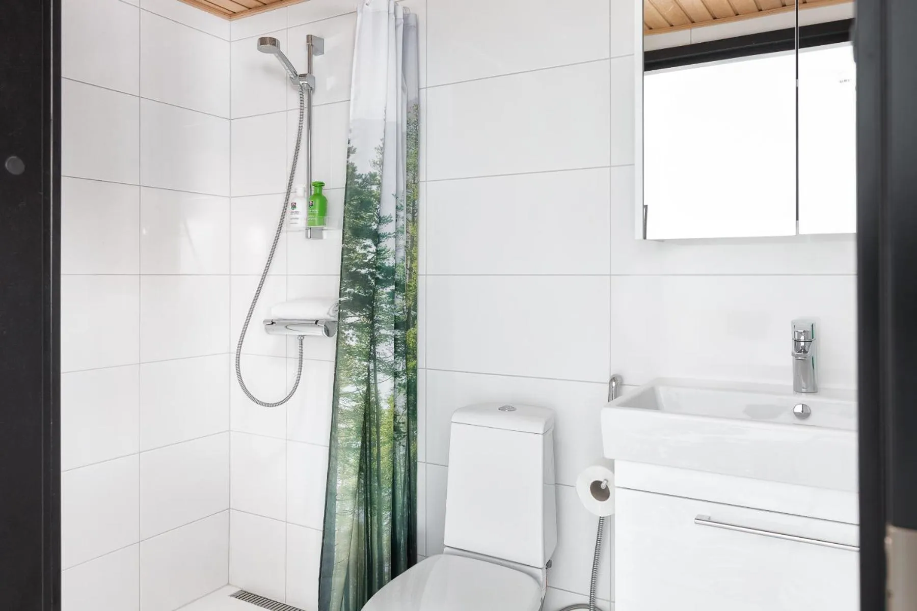 Bathroom in Hiisi Homes Helsinki Haaga