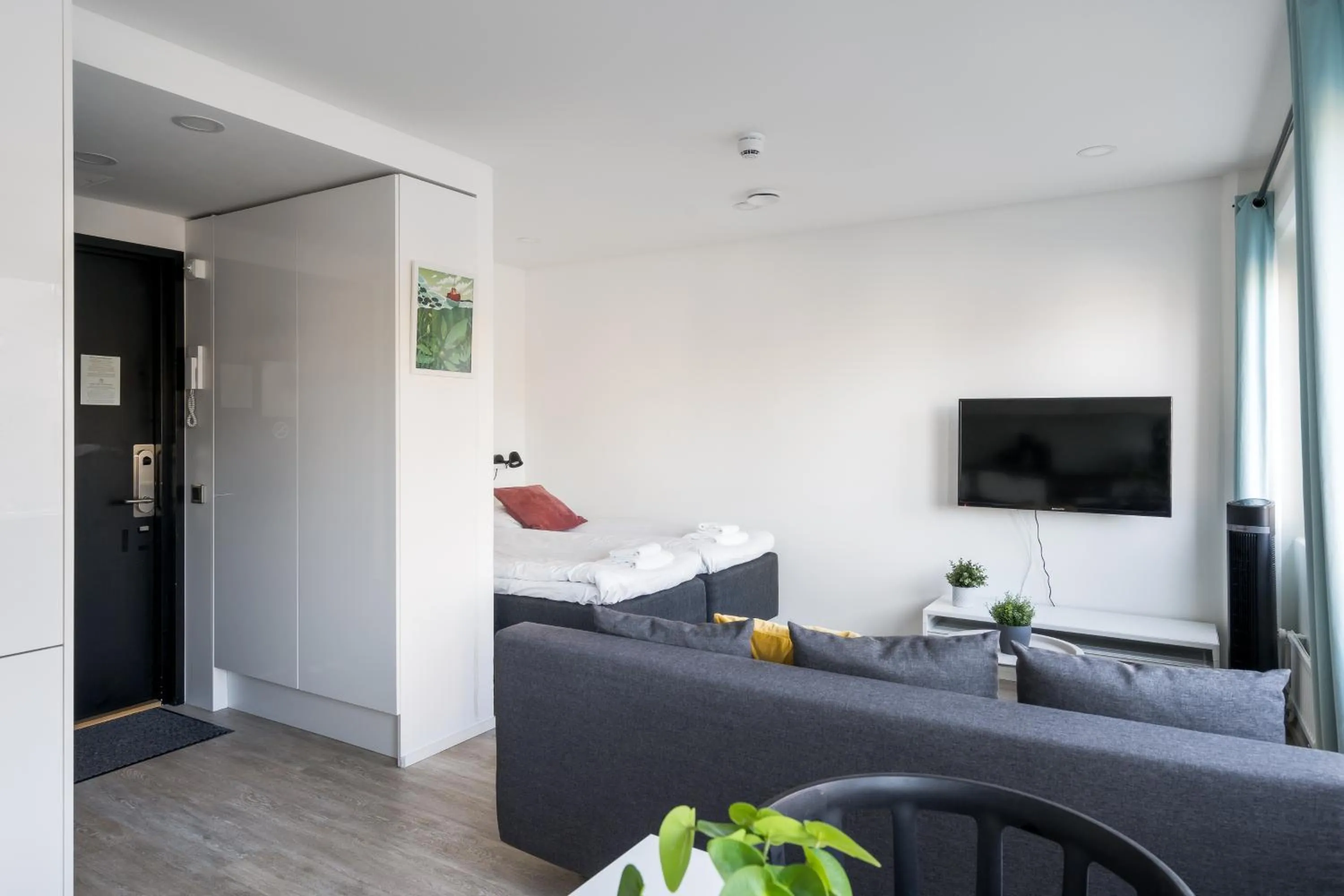 Living room in Hiisi Homes Helsinki Haaga