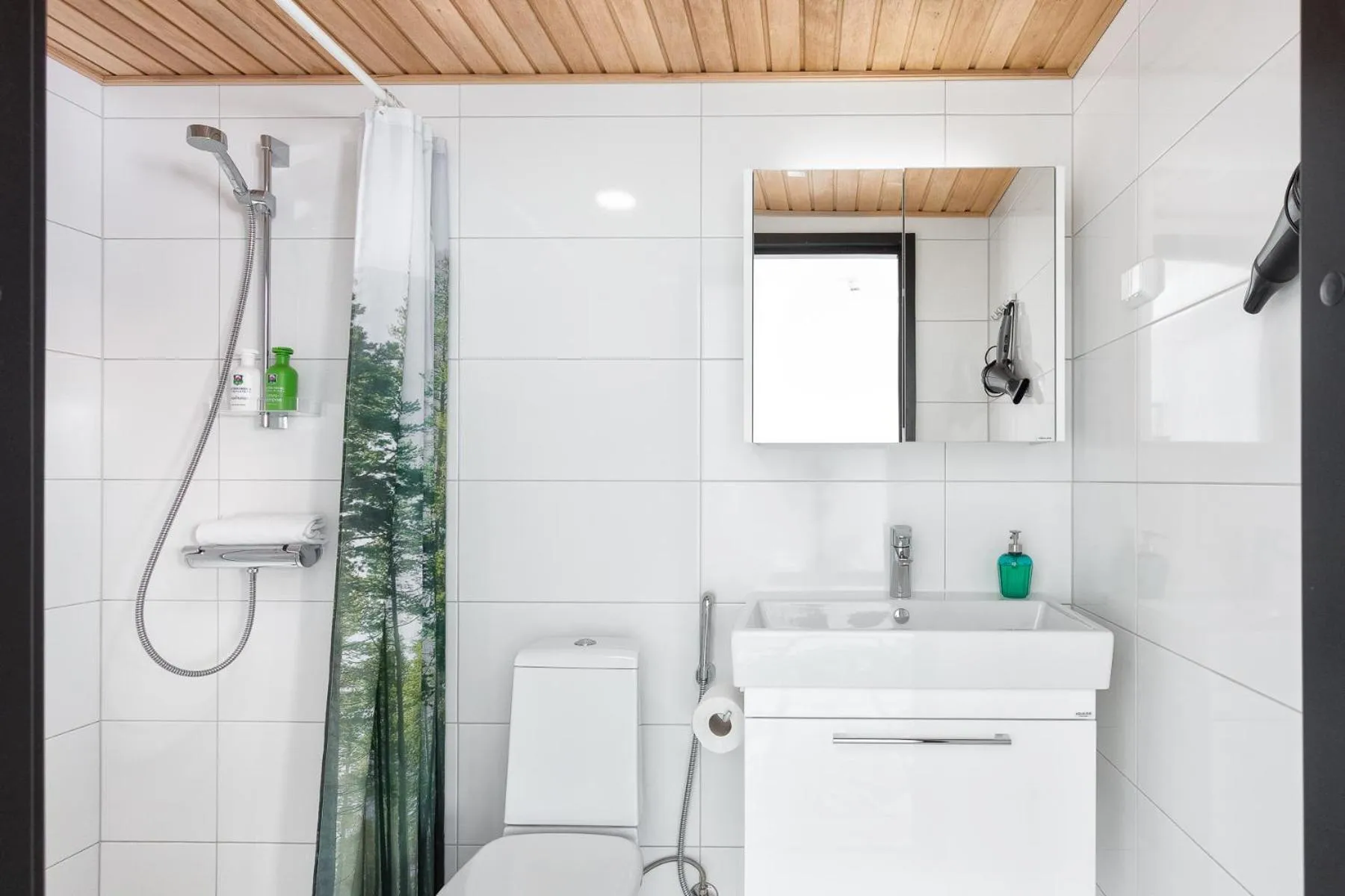 Bathroom in Hiisi Homes Helsinki Haaga