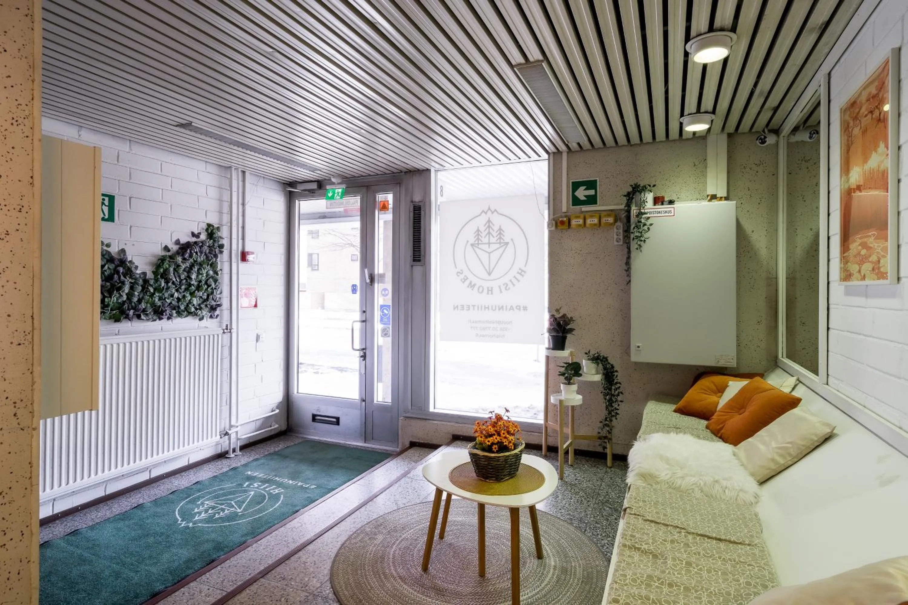 Lobby or reception in Hiisi Homes Helsinki Haaga