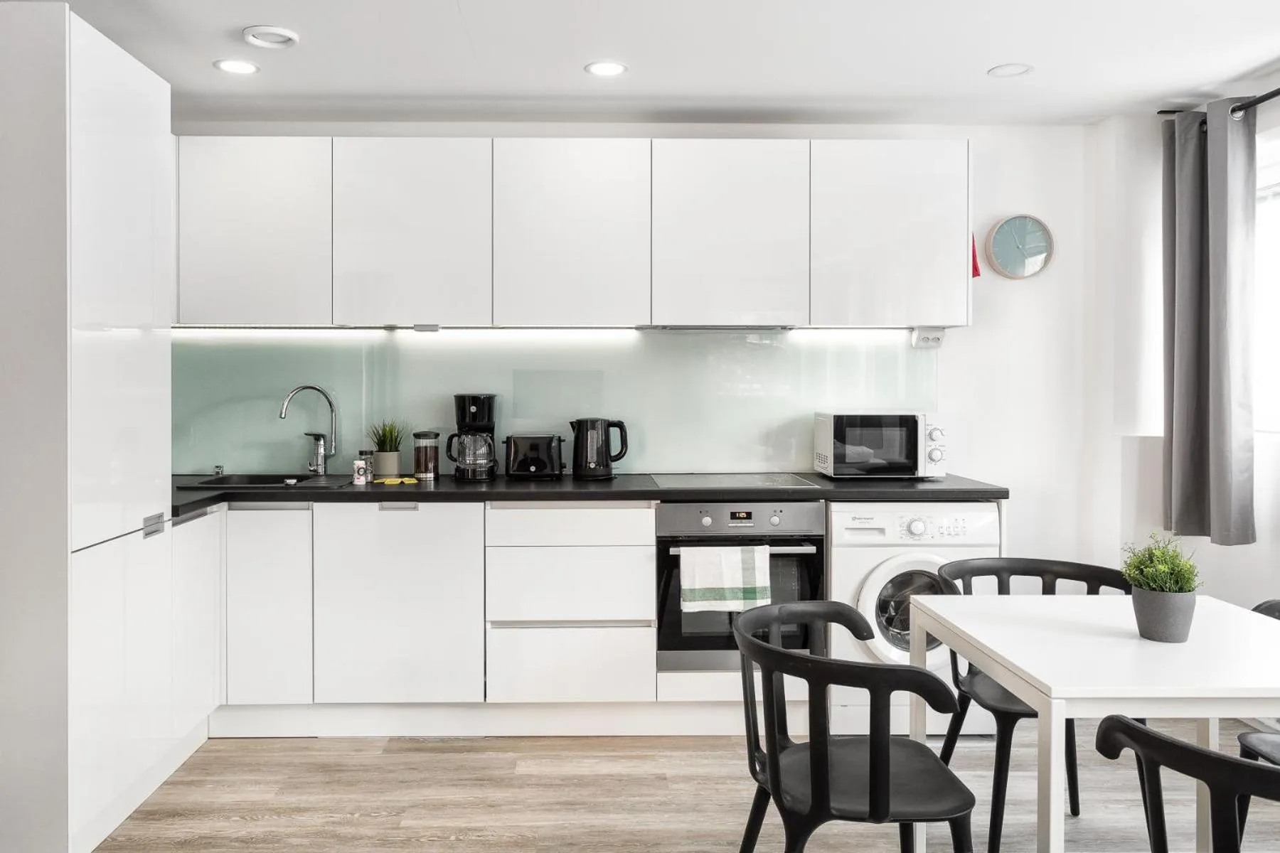 Kitchen or kitchenette in Hiisi Homes Helsinki Haaga