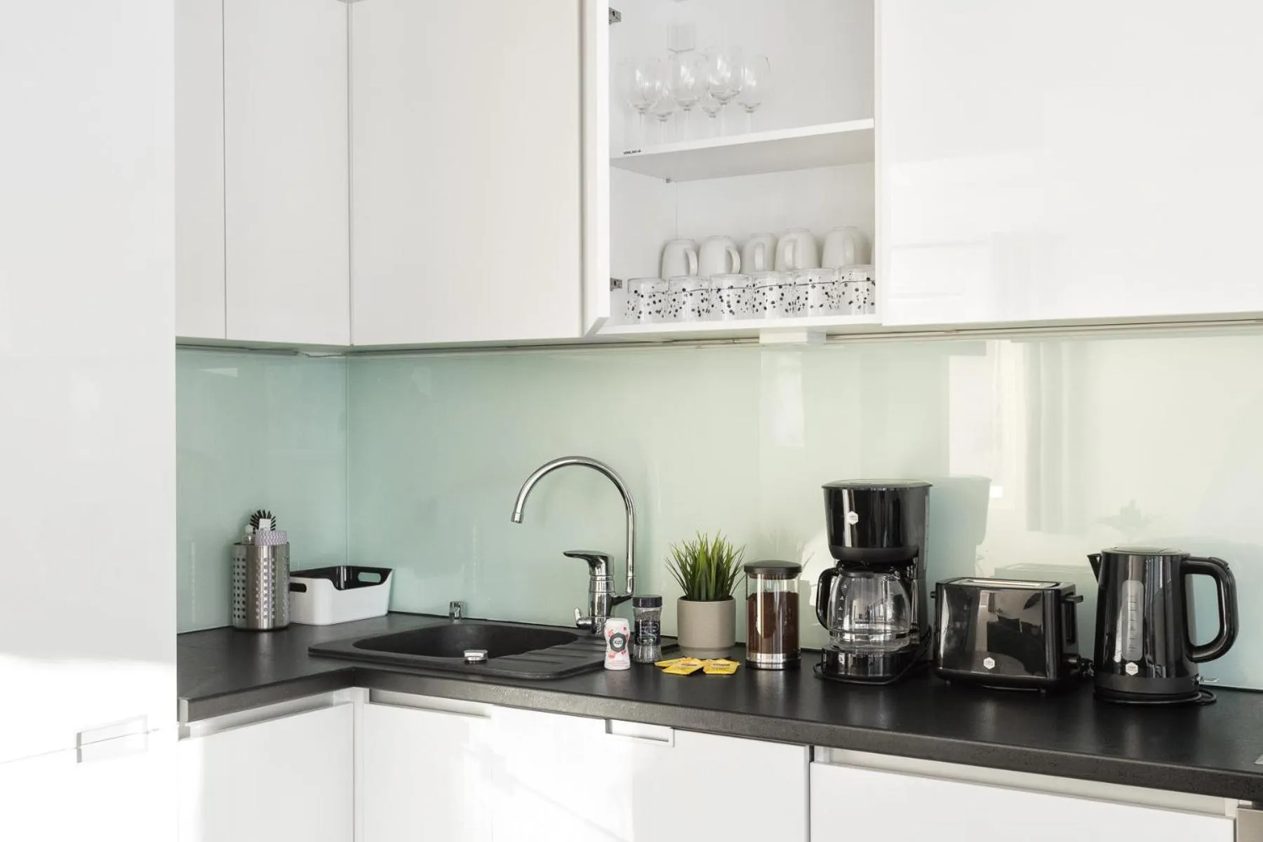 Kitchen or kitchenette in Hiisi Homes Helsinki Haaga