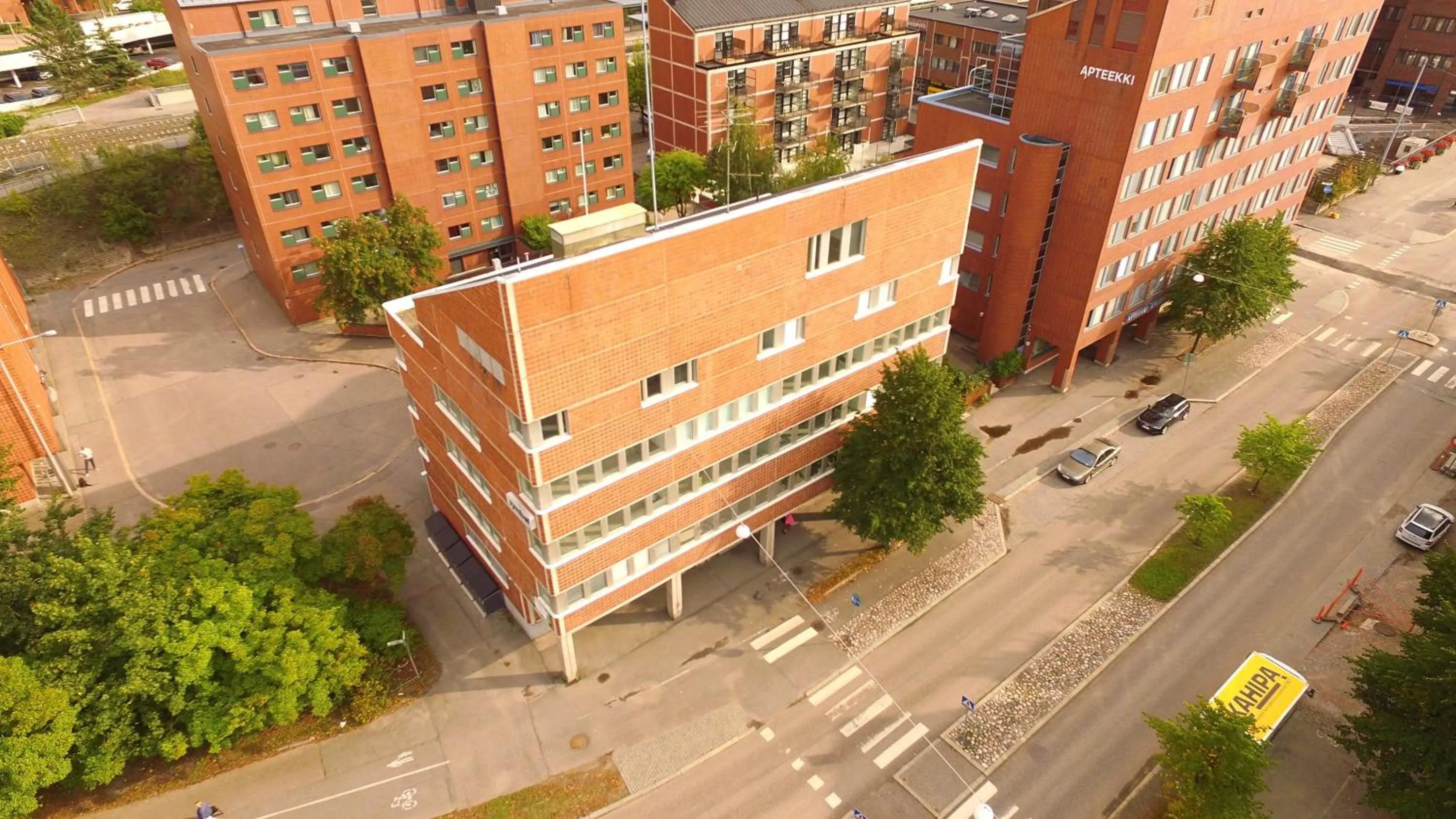 Bird's eye view in Hiisi Homes Helsinki Haaga