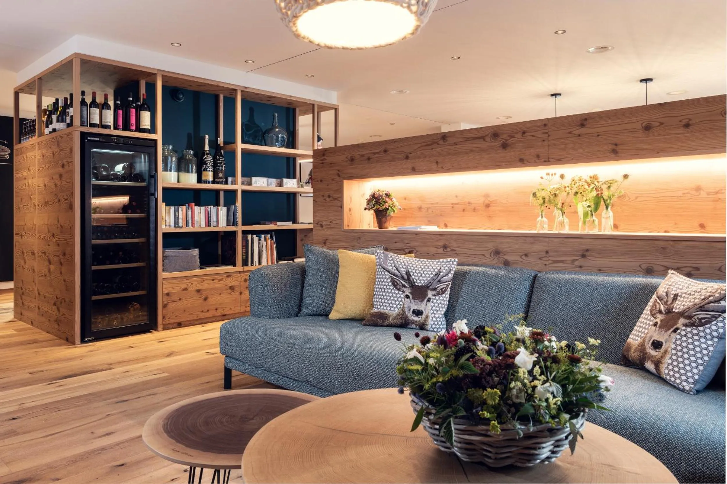 Lobby or reception in Conrad's Mountain Lodge