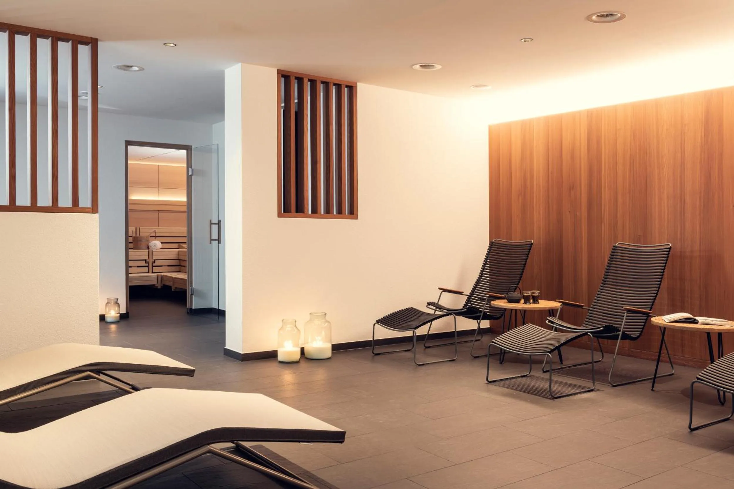 Sauna in Conrad's Mountain Lodge