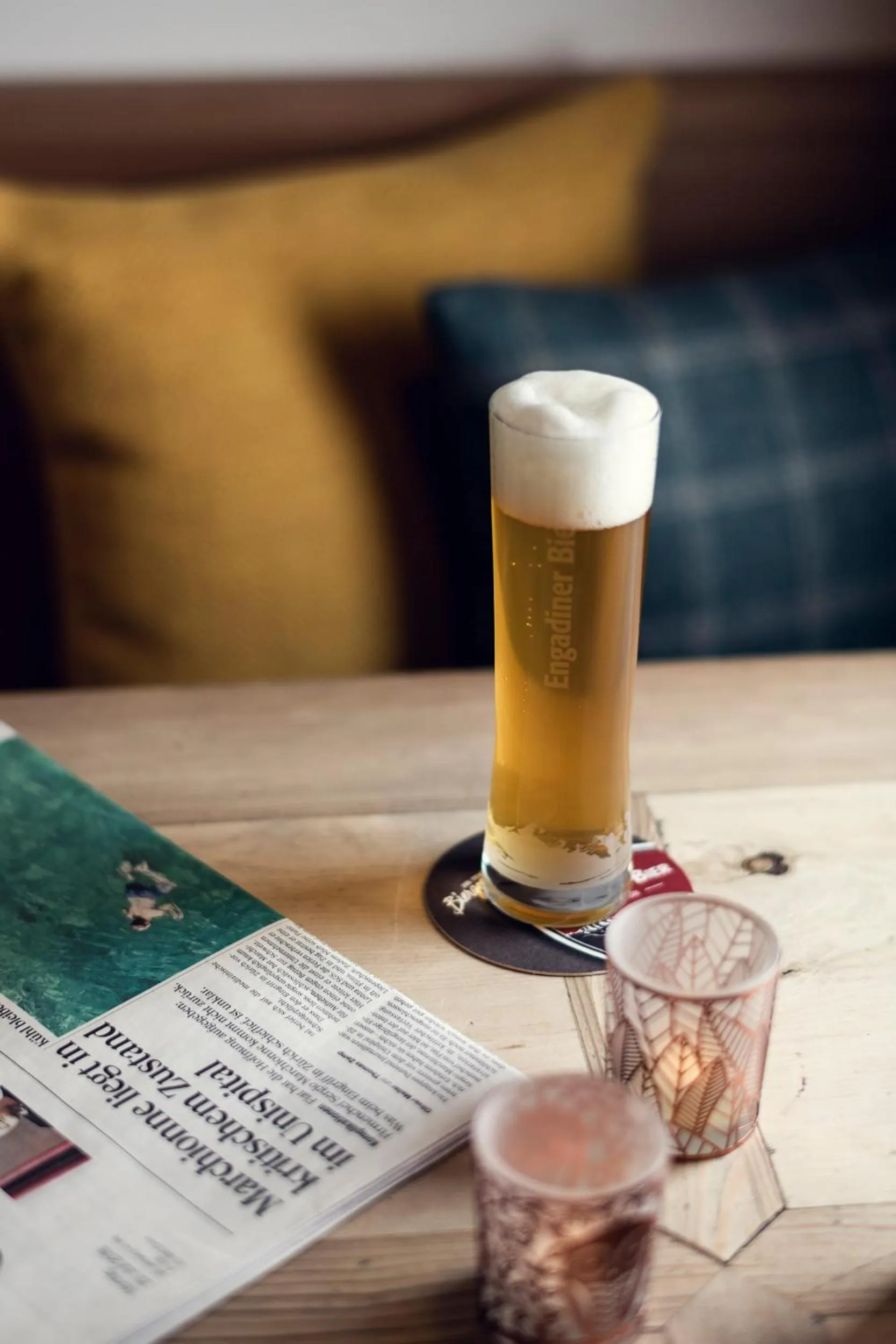 Alcoholic drinks in Conrad's Mountain Lodge