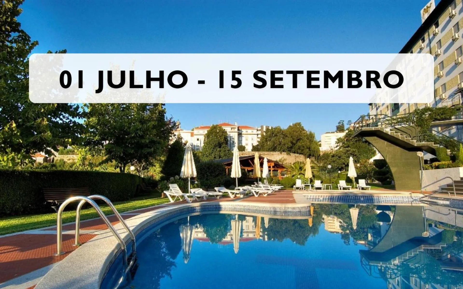 Swimming pool in Hotel Eurosol Seia Camelo